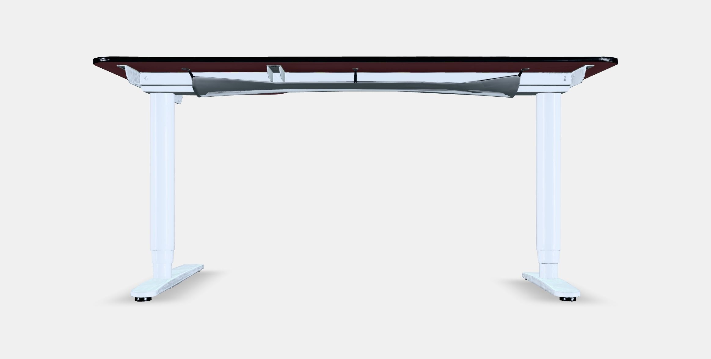 BEKANT Corner desk right sit-stand 2 Low-poly 3D model_15