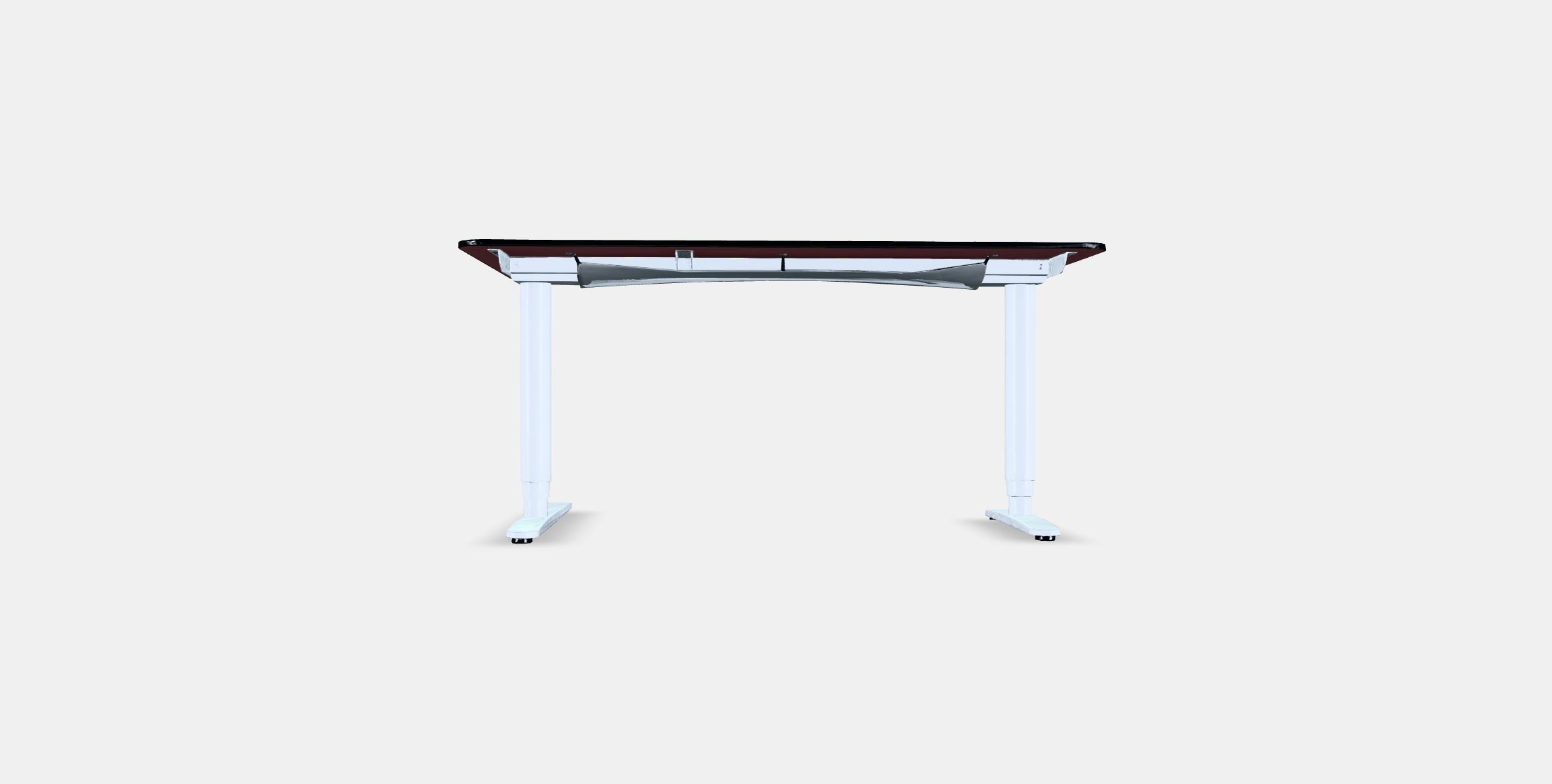 BEKANT Corner desk right sit-stand 2 Low-poly 3D model_14