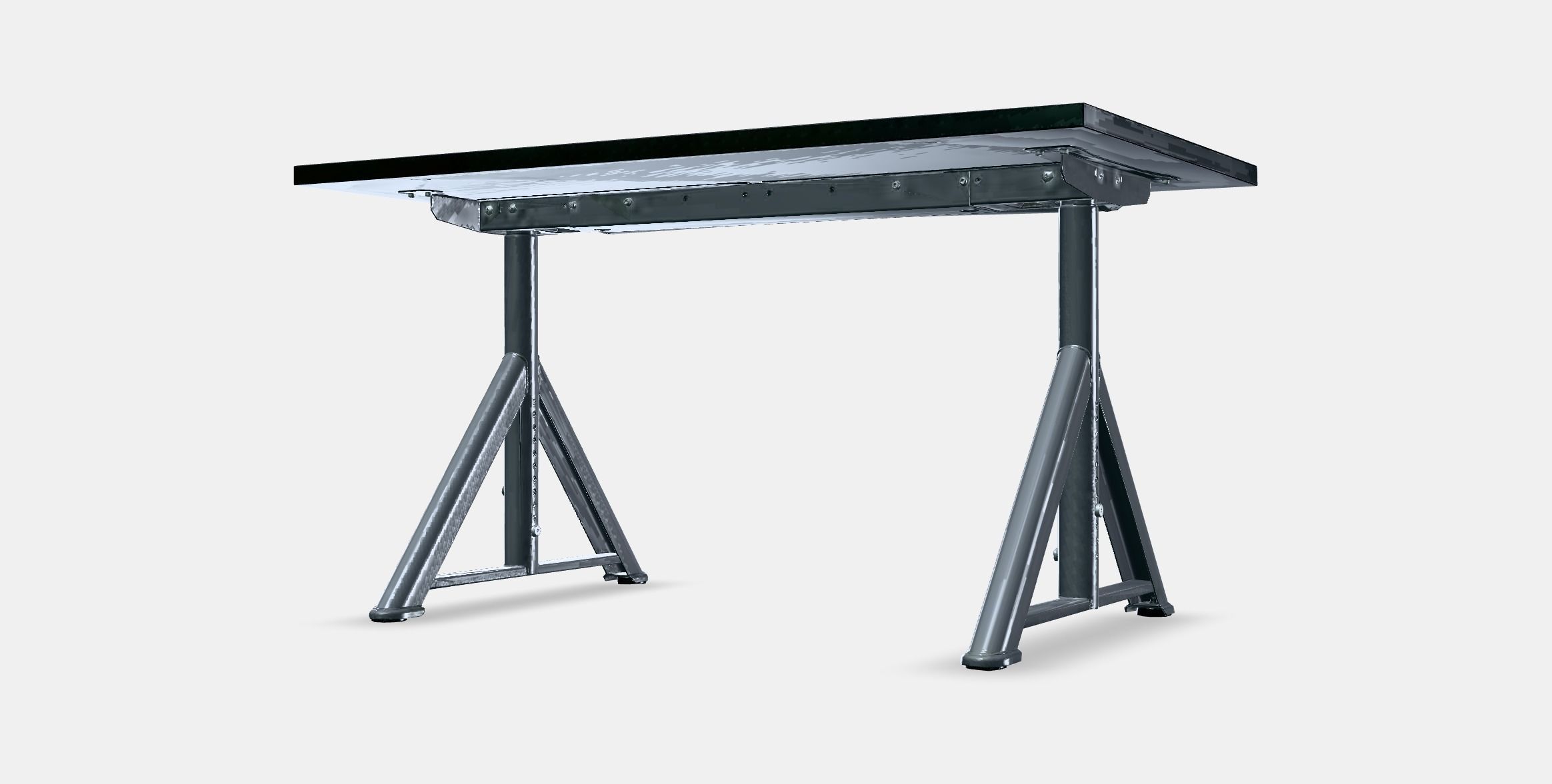 IDASEN Desk 1 Low-poly 3D model_13