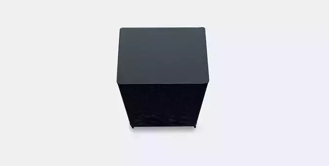 BEKANT Storage unit with smart lock Low-poly 3D model