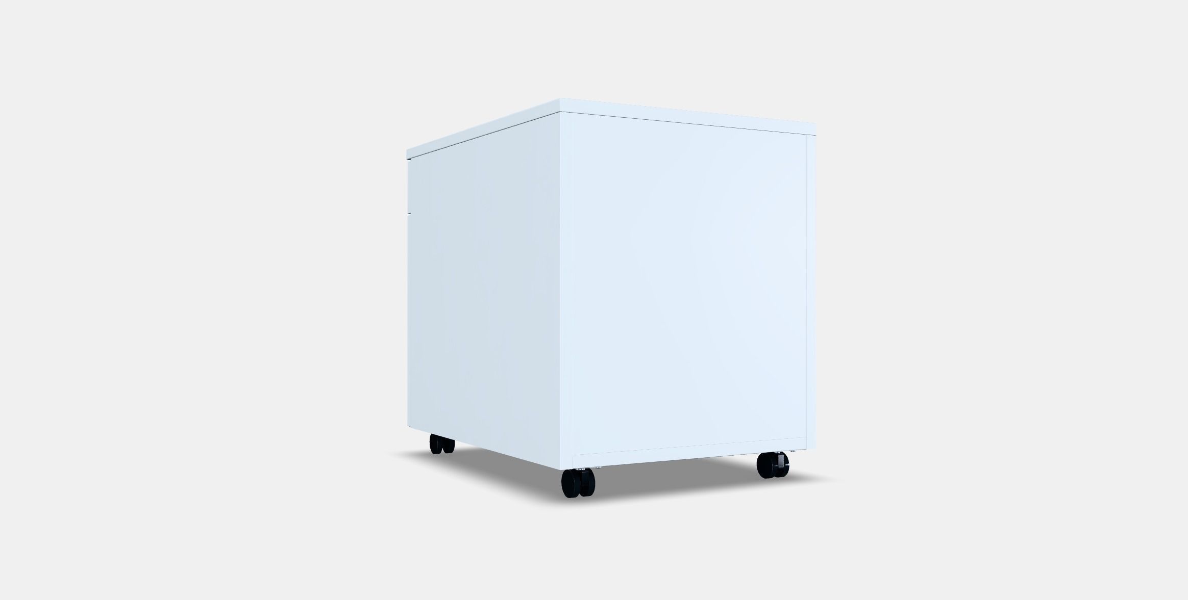 GALANT Drawer unit with drop-file storage Low-poly 3D model_16