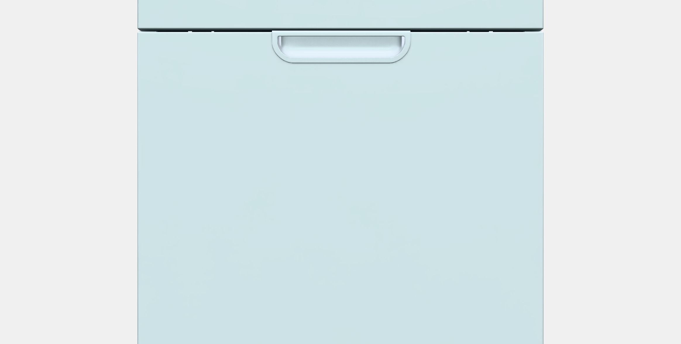 GALANT Drawer unit with drop-file storage Low-poly 3D model_11