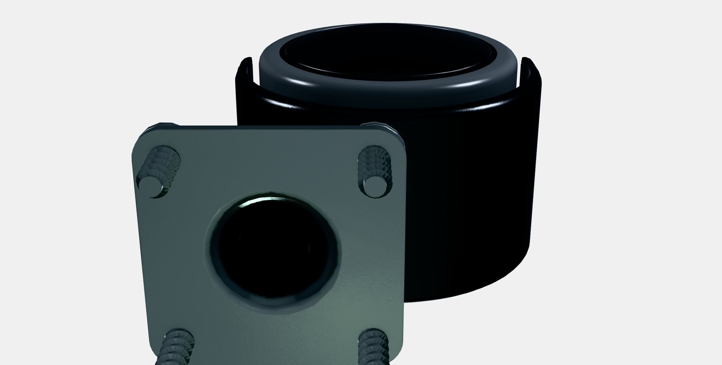 ALEX Castor Low-poly 3D model_8