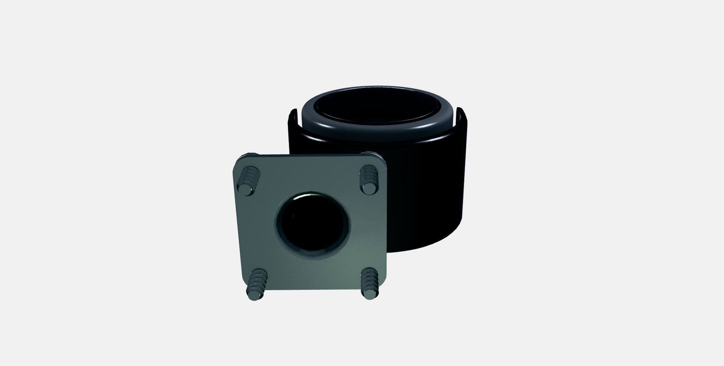 ALEX Castor Low-poly 3D model_7