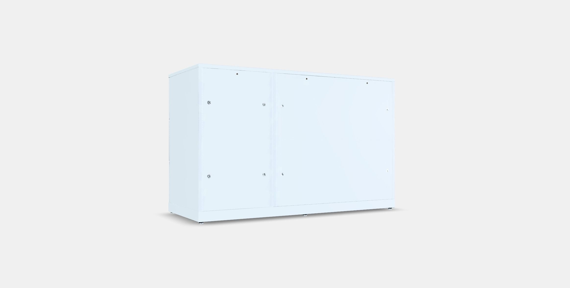 NORDLI Chest of 6 drawers Low-poly 3D model_16