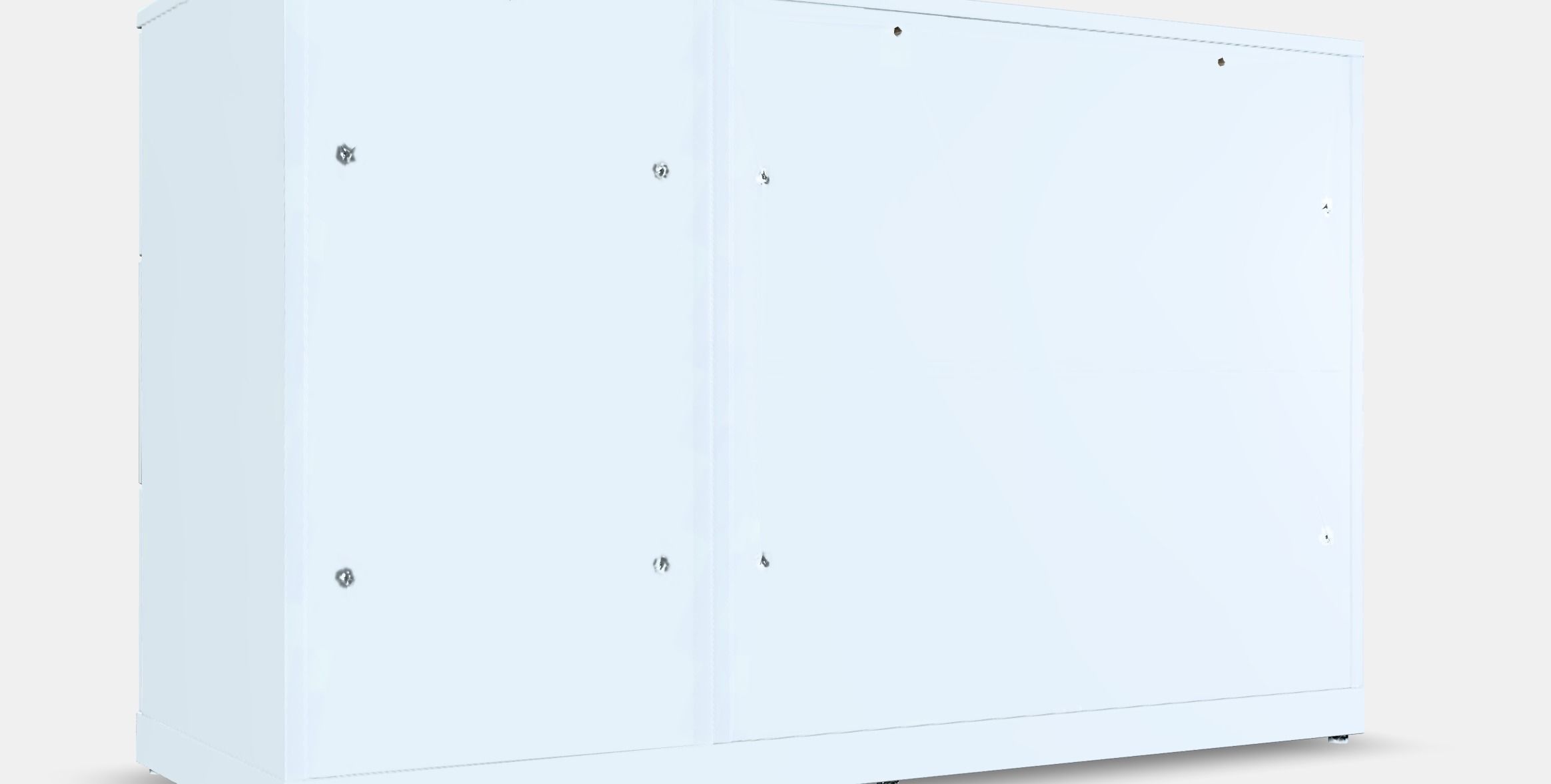 NORDLI Chest of 6 drawers Low-poly 3D model_2