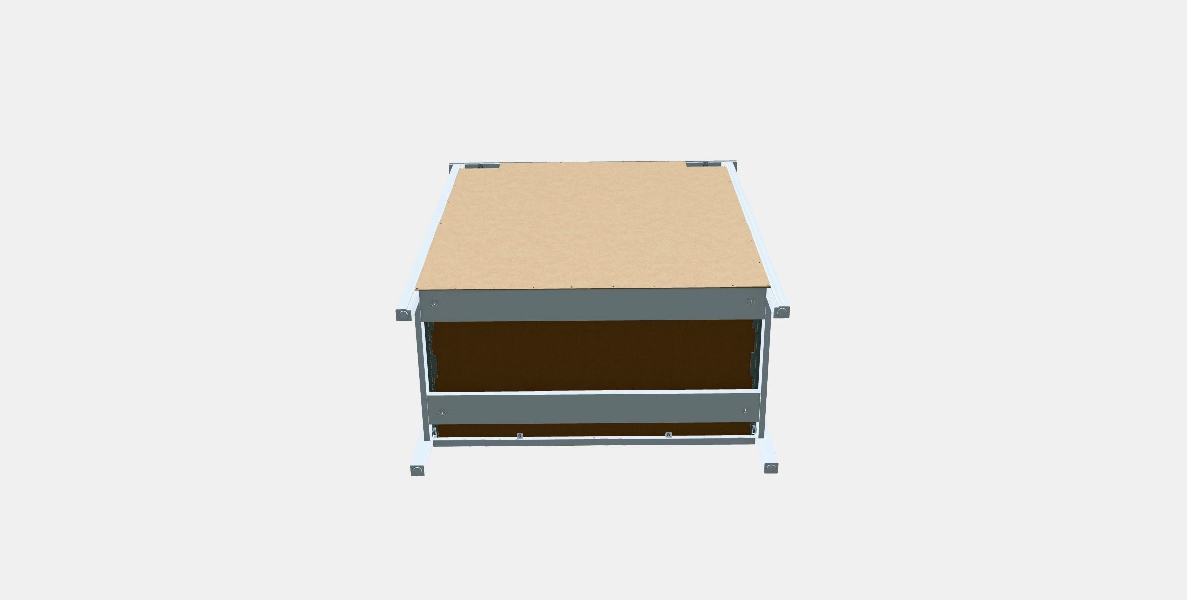 KOPPANG Chest of 5 drawers Low-poly 3D model_6