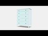 KOPPANG Chest of 5 drawers Low-poly 3D model_1