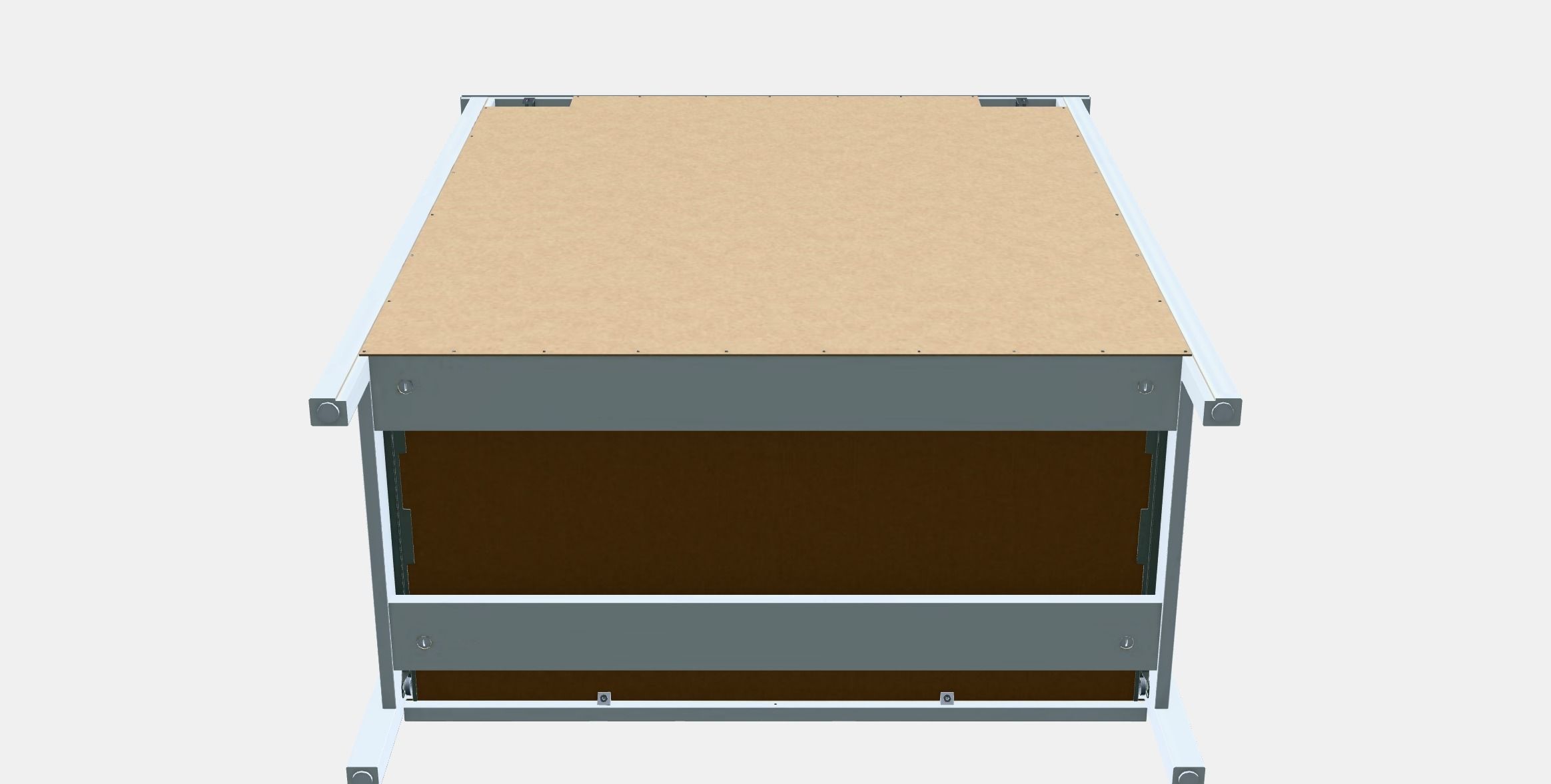 KOPPANG Chest of 5 drawers Low-poly 3D model_7