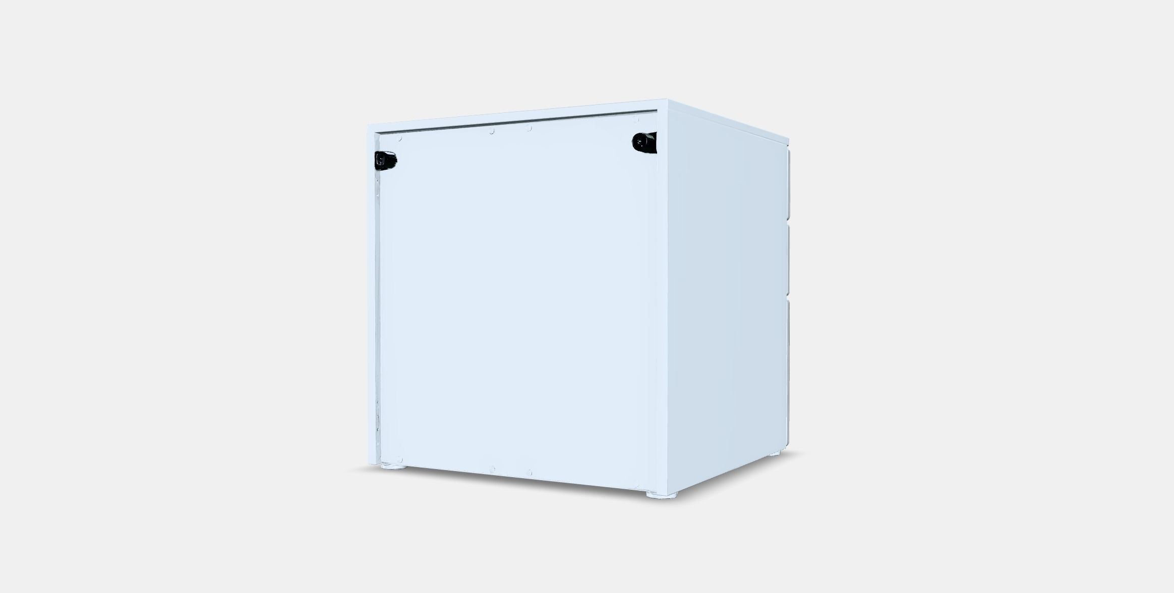 SMASTAD - PLATSA Chest of 3 drawers Low-poly 3D model_5