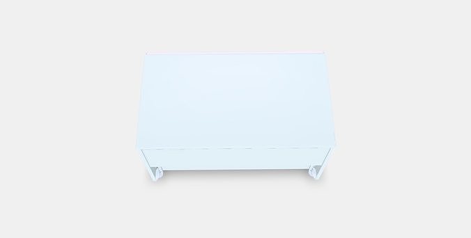 SMASTAD Bench with toy storage 2 Low-poly 3D model