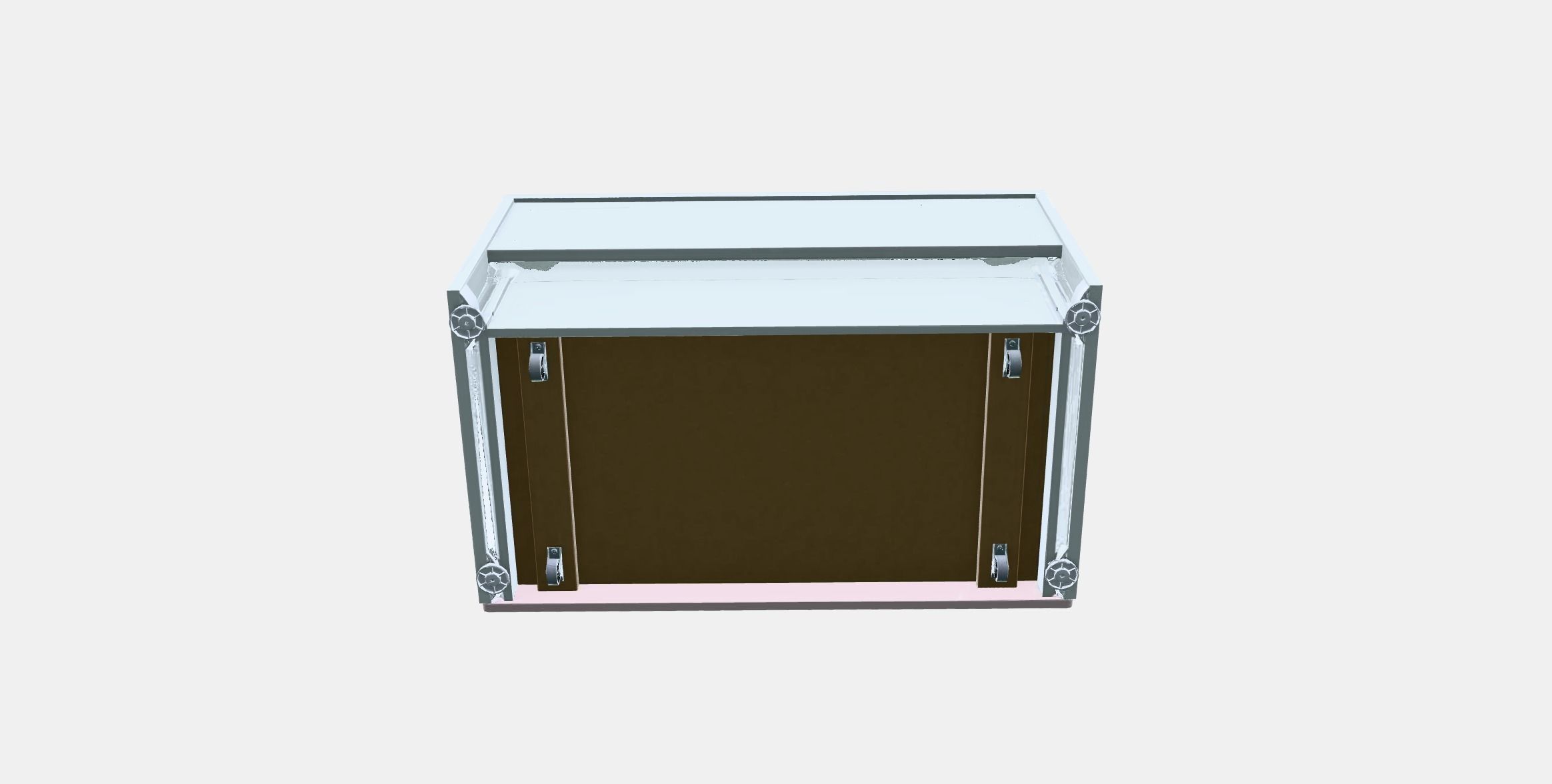 SMASTAD Bench with toy storage 2 Low-poly 3D model_7