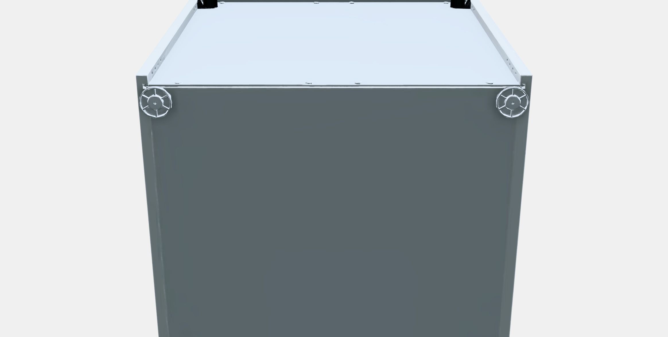 SMASTAD - PLATSA Chest of 3 drawers 1 Low-poly 3D model_8