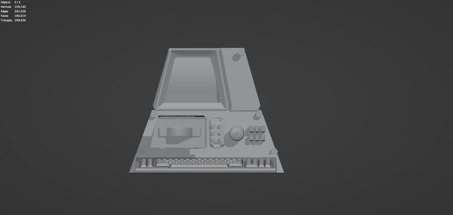 Retro Computer Pack - 3 Variations  3D model_30