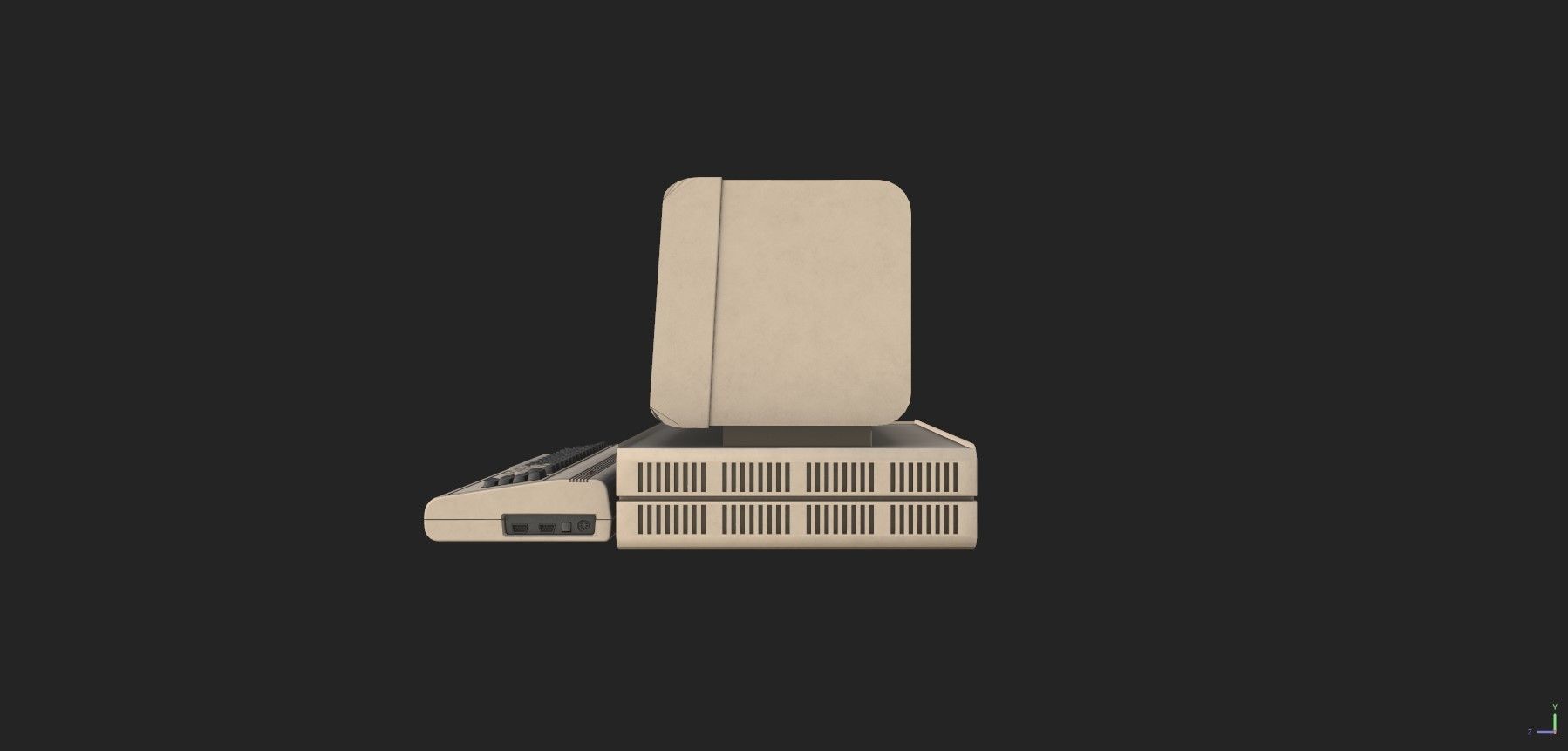 Retro Computer Pack - 3 Variations  3D model_19