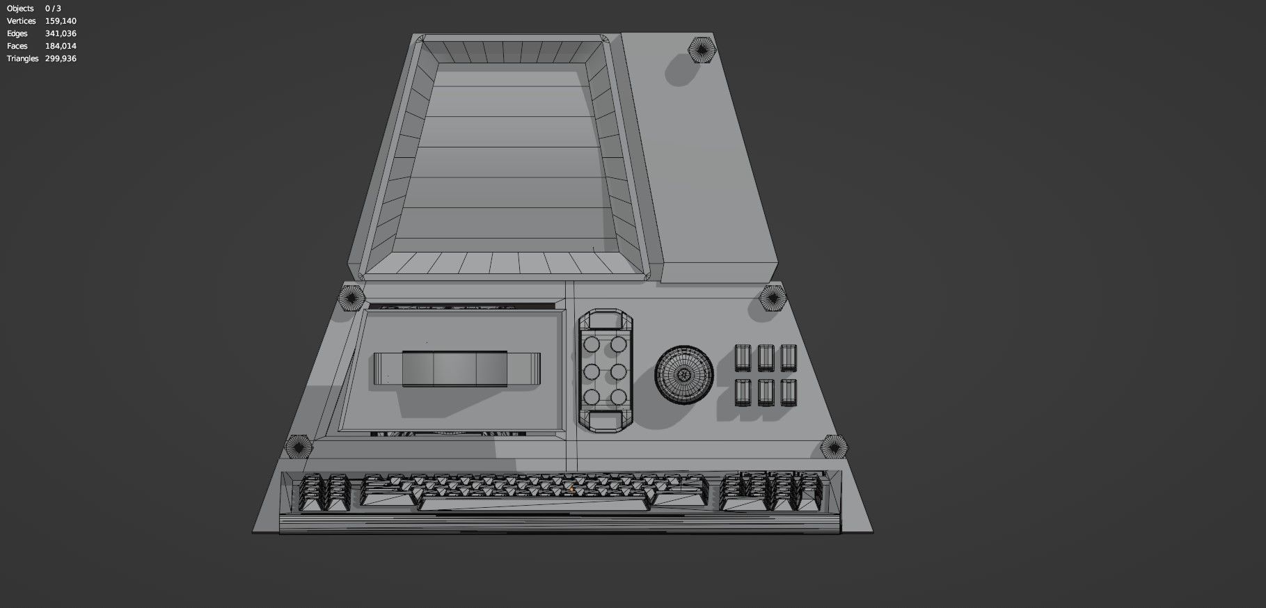 Retro Computer Pack - 3 Variations  3D model_38