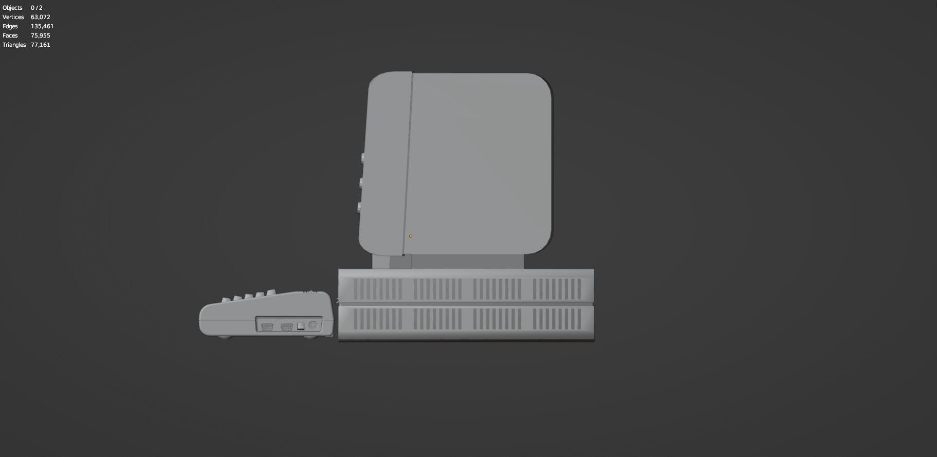 Retro Computer Pack - 3 Variations  3D model_50
