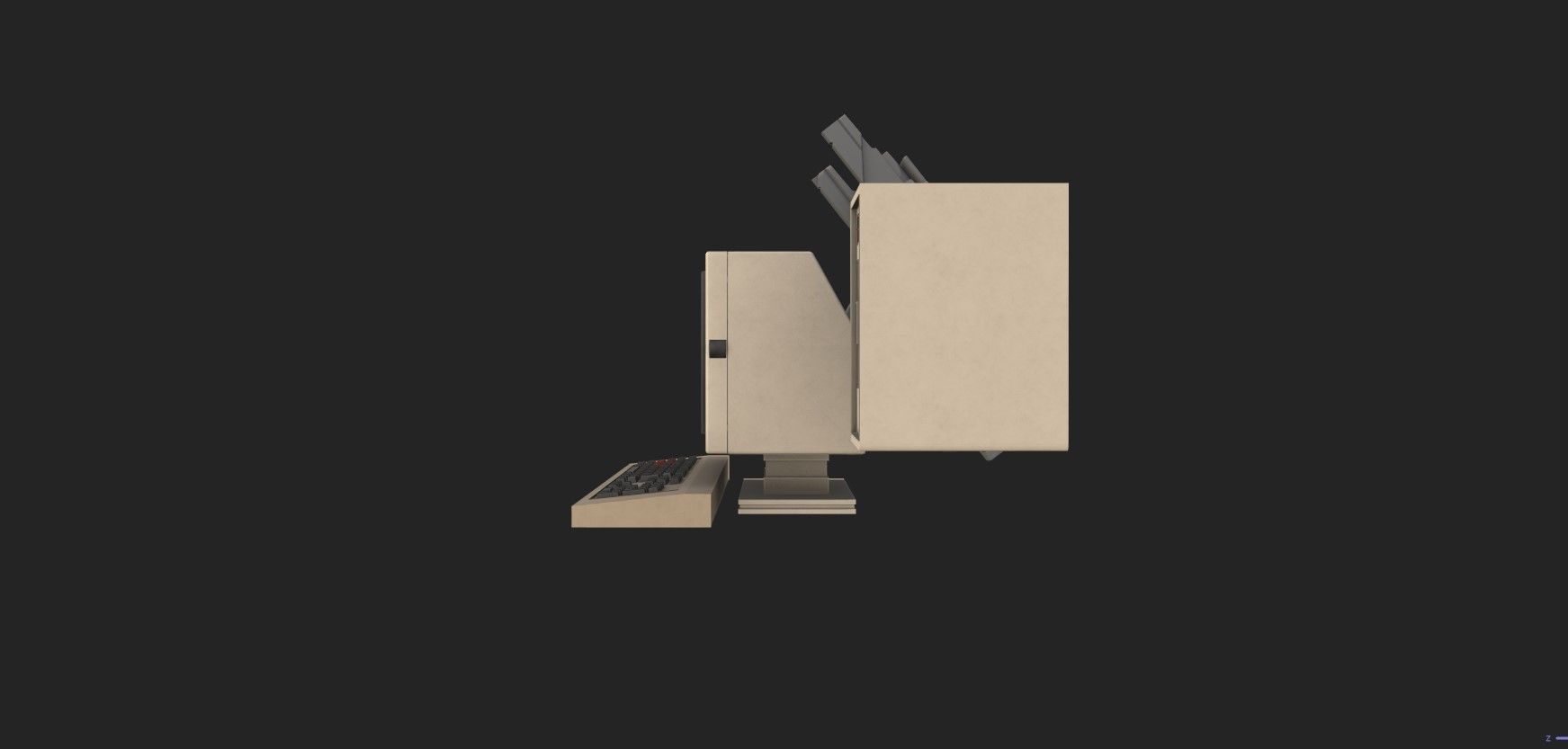Retro Computer Pack - 3 Variations  3D model_24