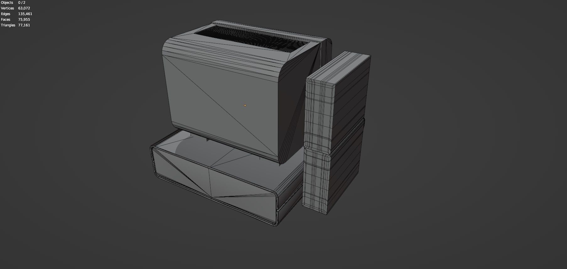 Retro Computer Pack - 3 Variations  3D model_47