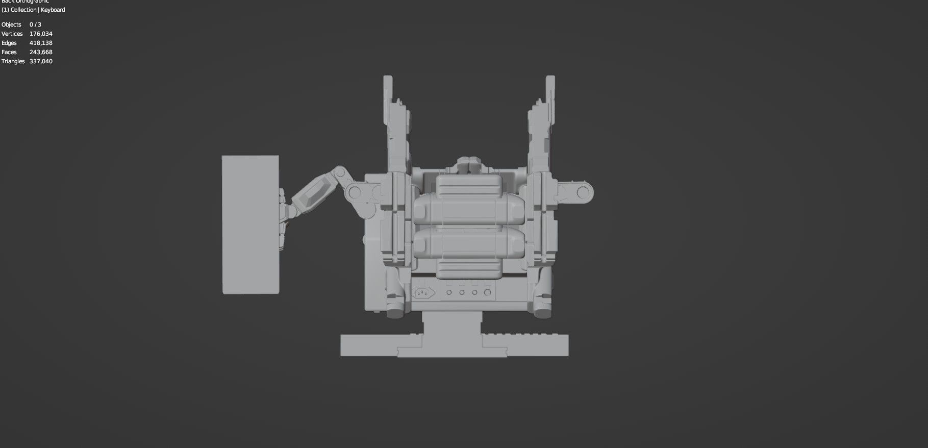 Retro Computer Pack - 3 Variations  3D model_61