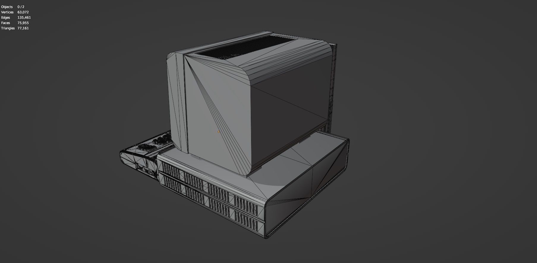 Retro Computer Pack - 3 Variations  3D model_56