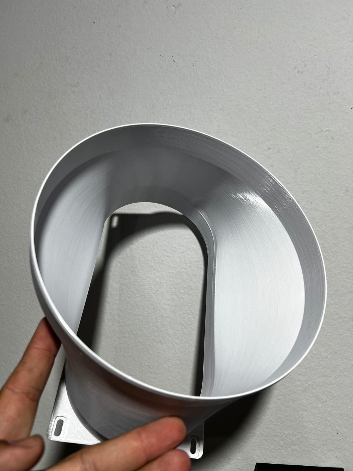 Flange  duct from Antminer S19 3D print model_2