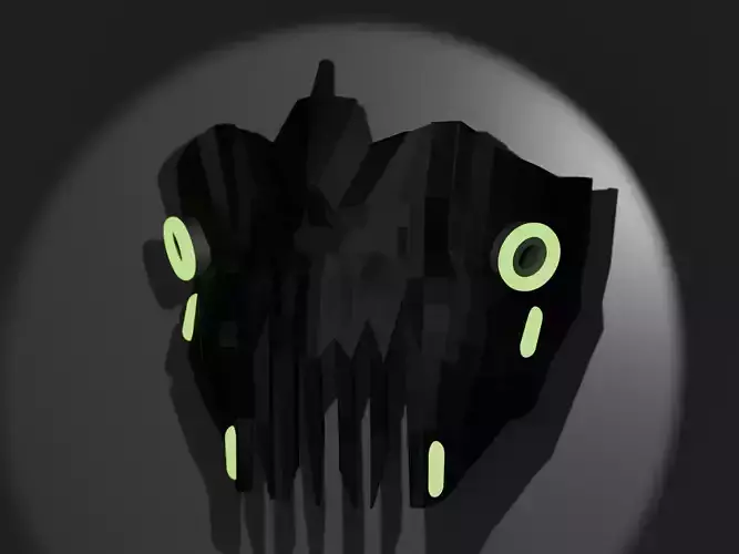 LowPoly Villain Mask