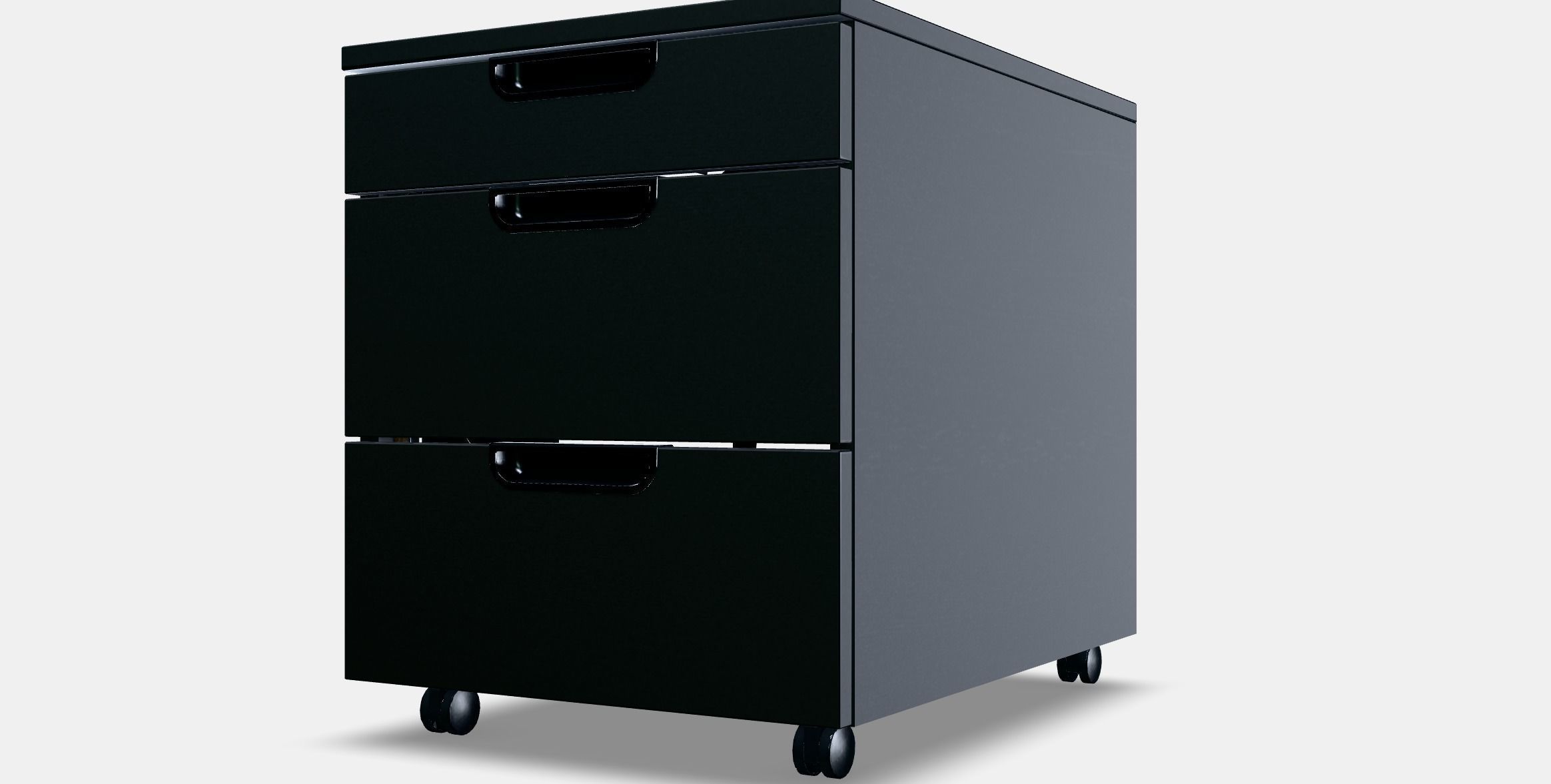 GALANT Drawer unit on castors 3D model_13