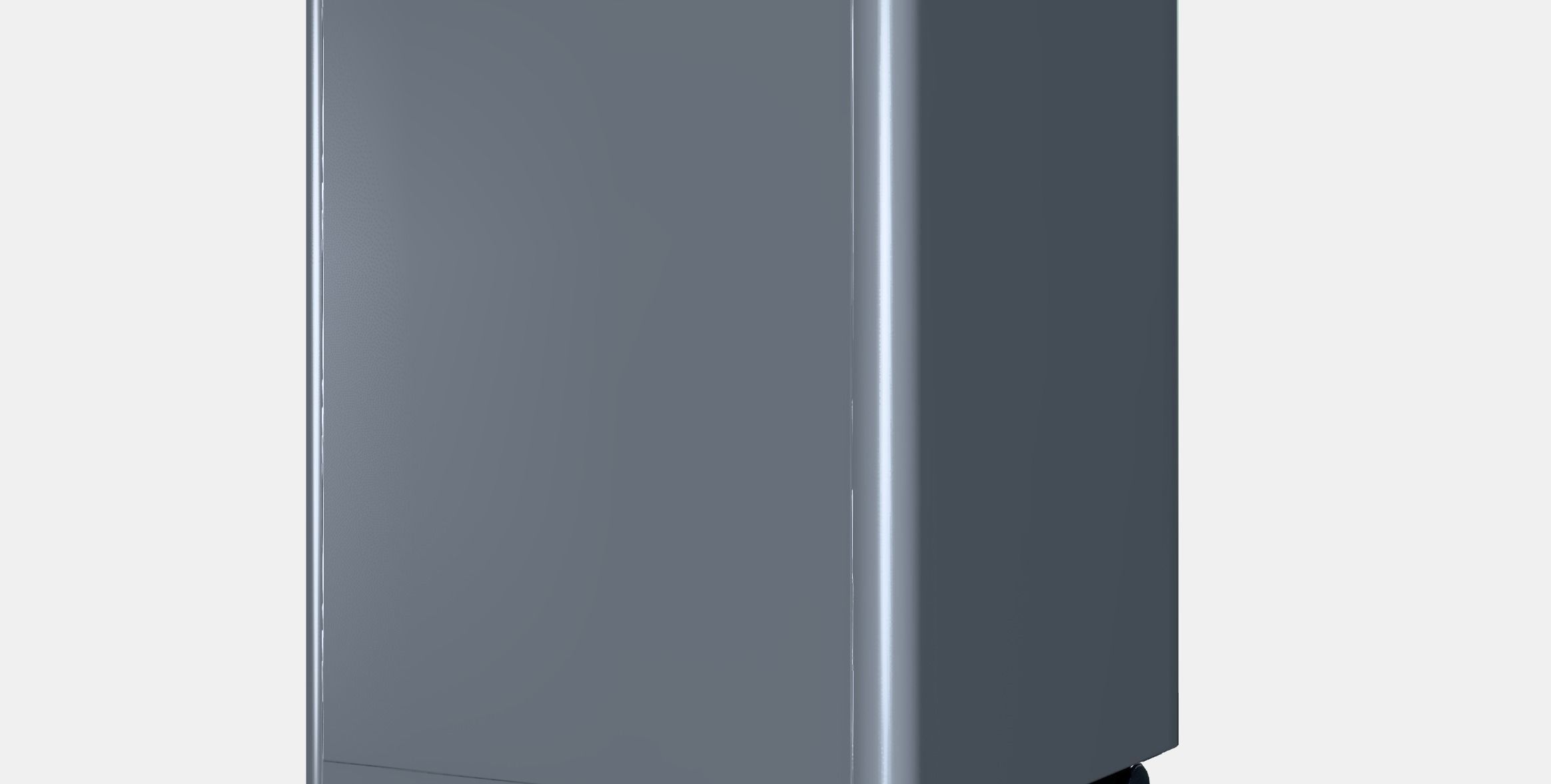 IDASEN Drawer unit with smart lock Low-poly 3D model_7