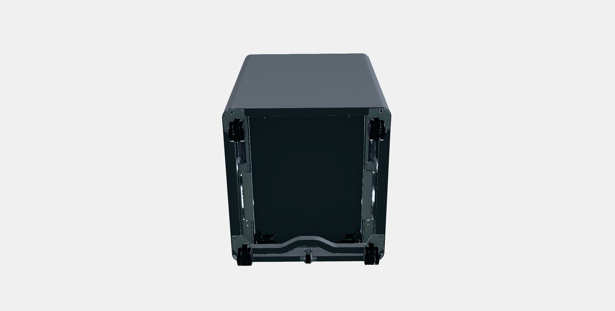 IDASEN Drawer unit with smart lock Low-poly 3D model_6