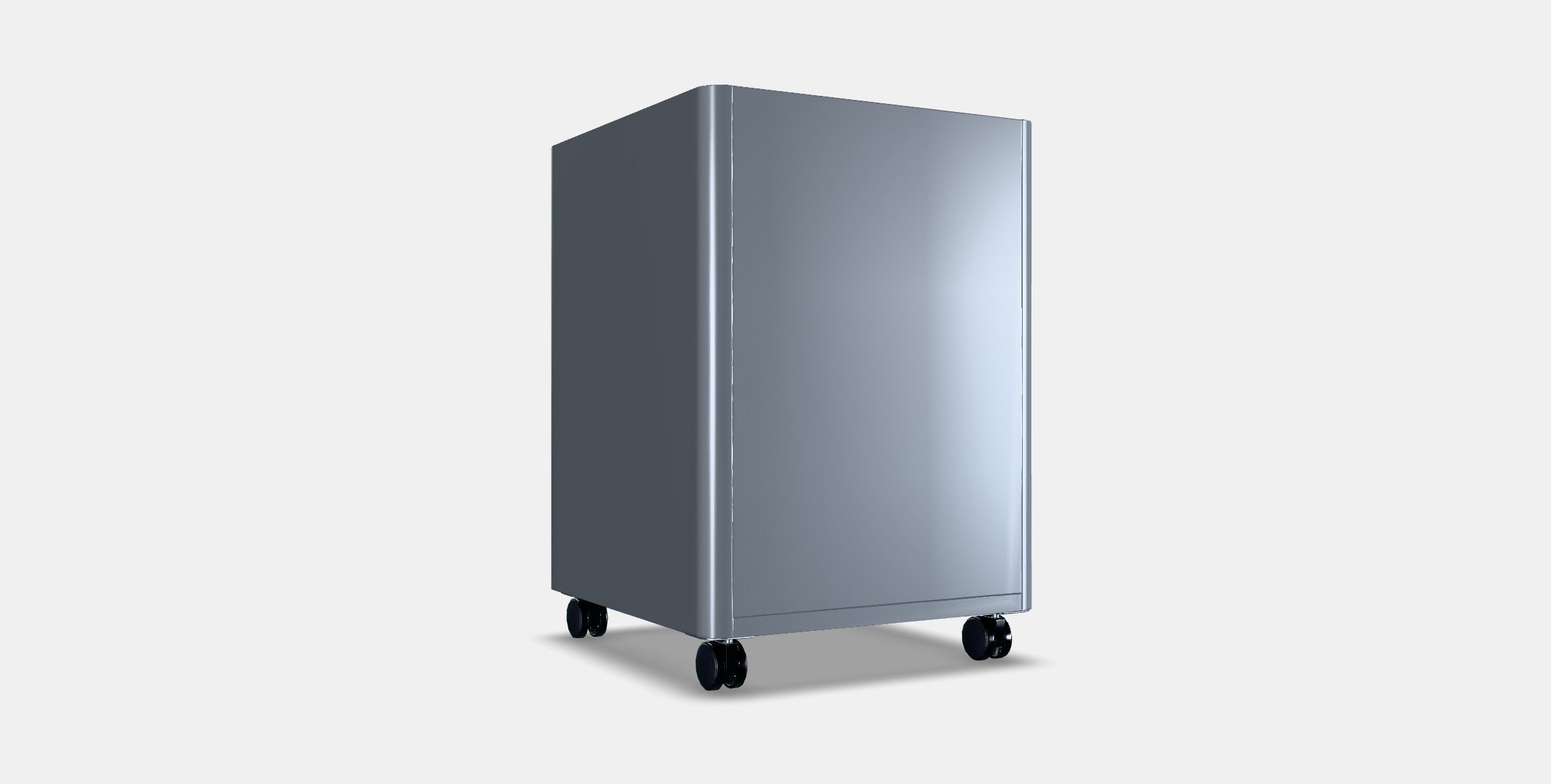 IDASEN Drawer unit with smart lock Low-poly 3D model_16