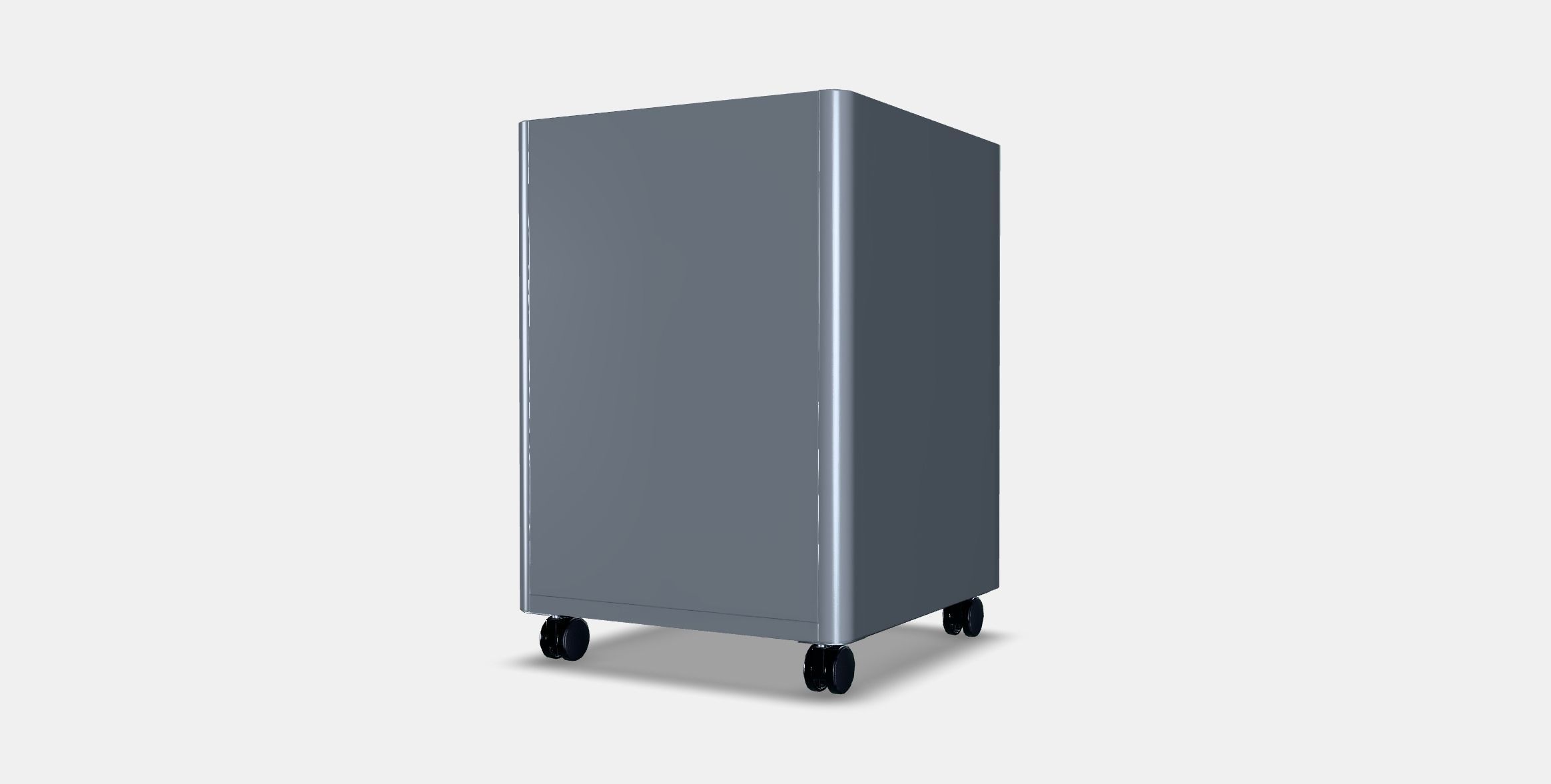 IDASEN Drawer unit with smart lock Low-poly 3D model_5