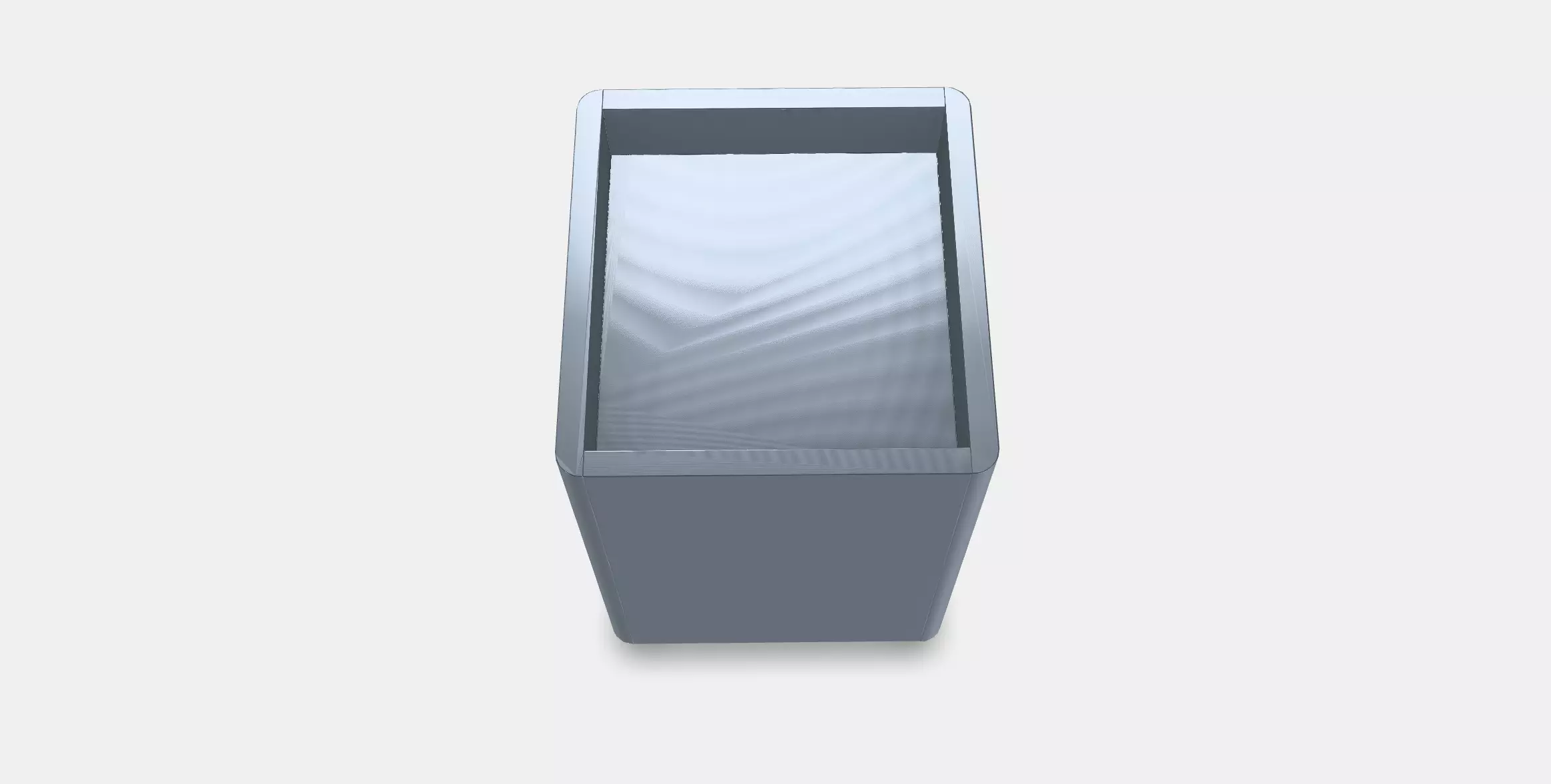 IDASEN Drawer unit with smart lock Low-poly 3D model_0