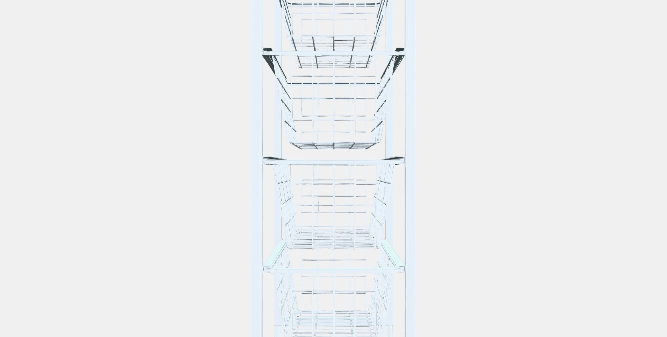 JONAXEL Storage combination 4 Low-poly 3D model_15