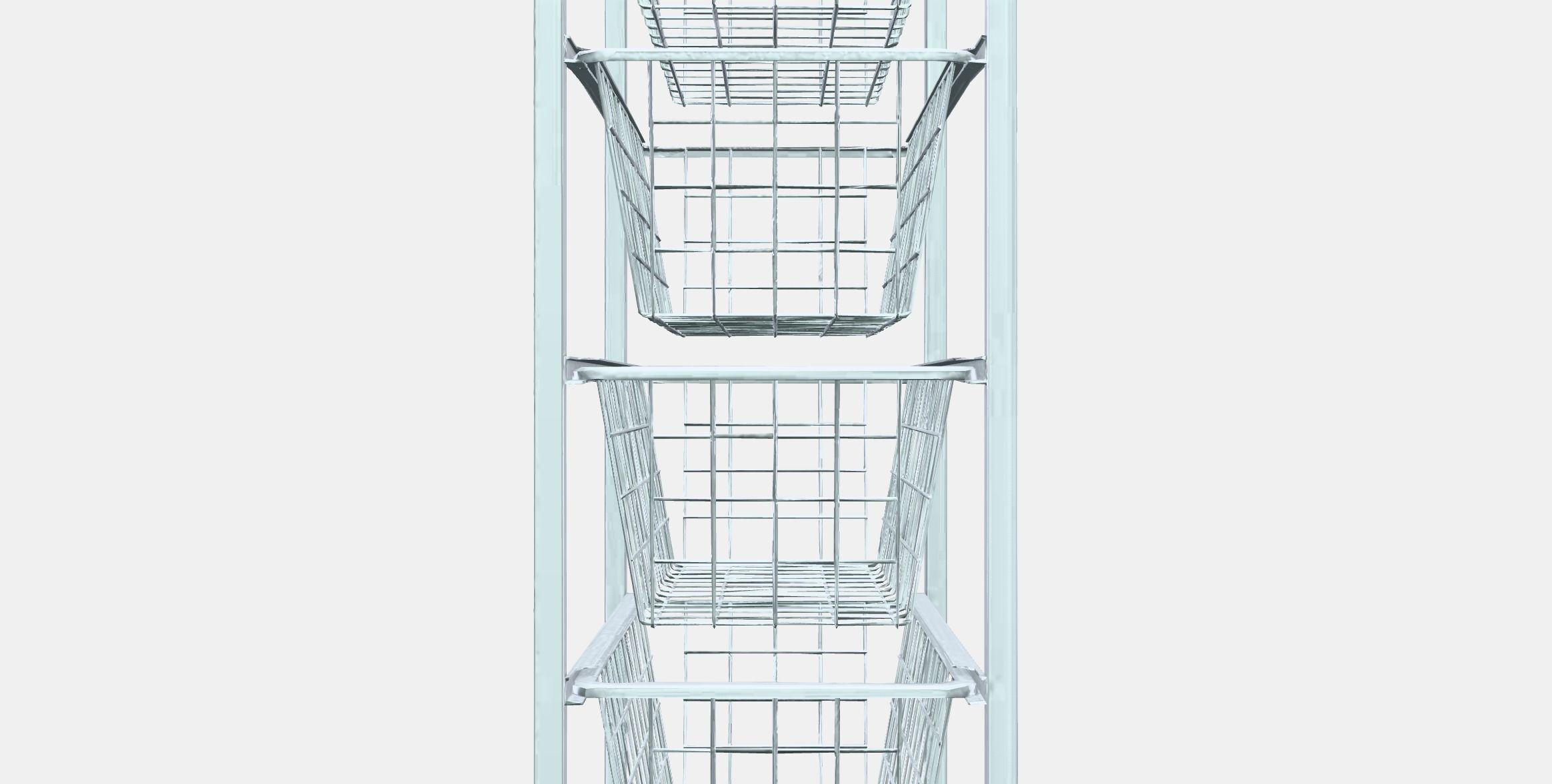 JONAXEL Storage combination 4 Low-poly 3D model_10