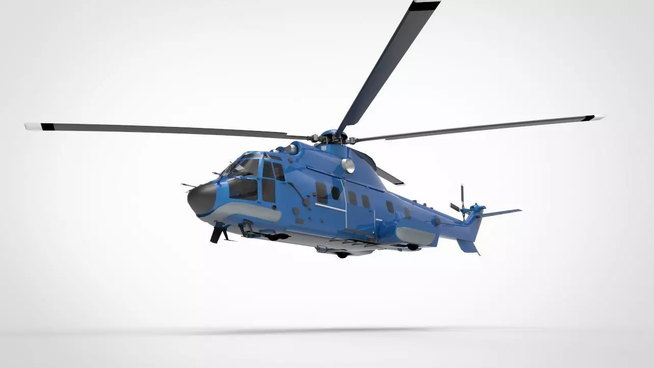  Airbus Helicopters H225 Super Puma 3D model_0