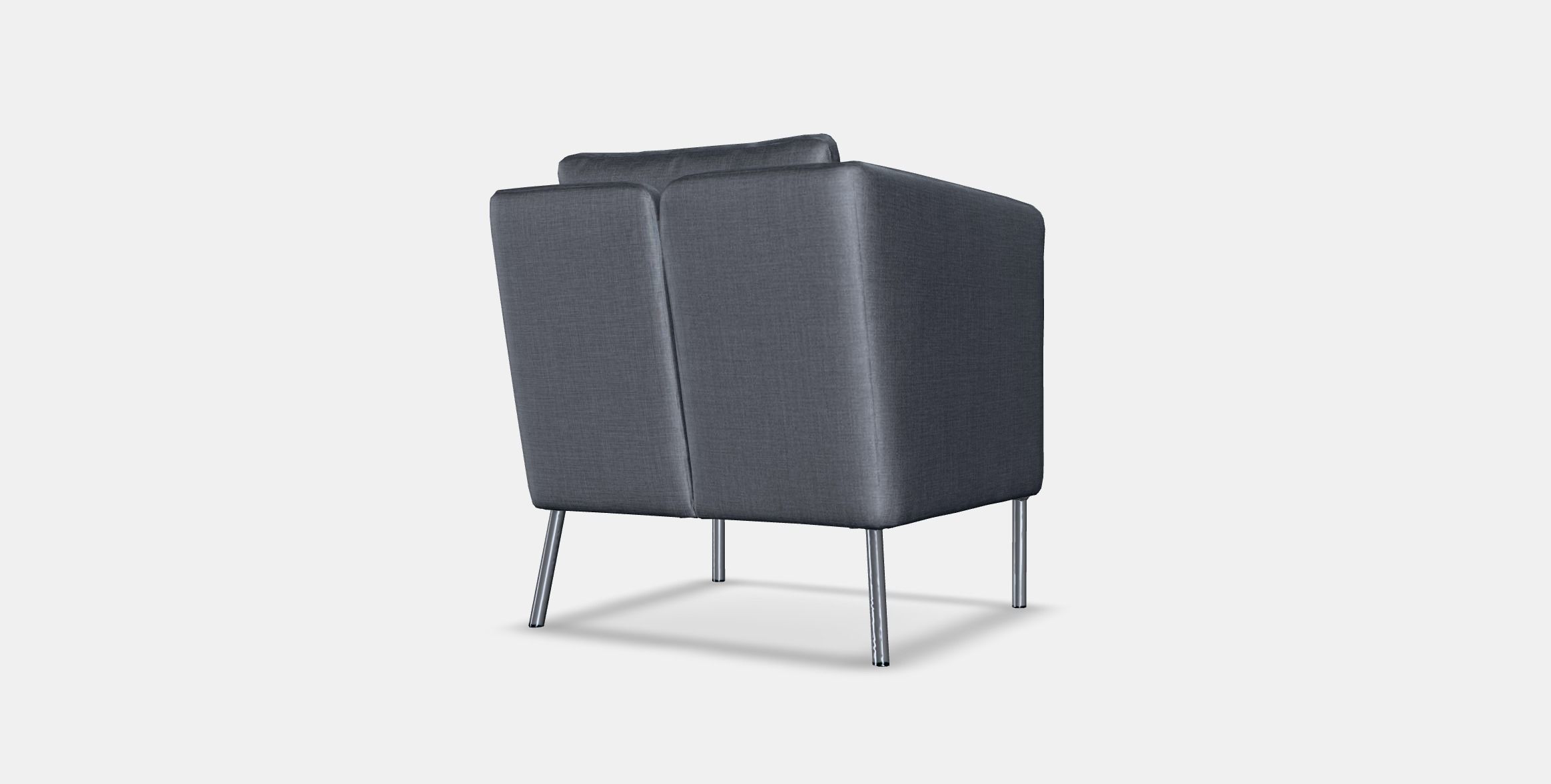 EKERO Armchair 2 Low-poly 3D model_5