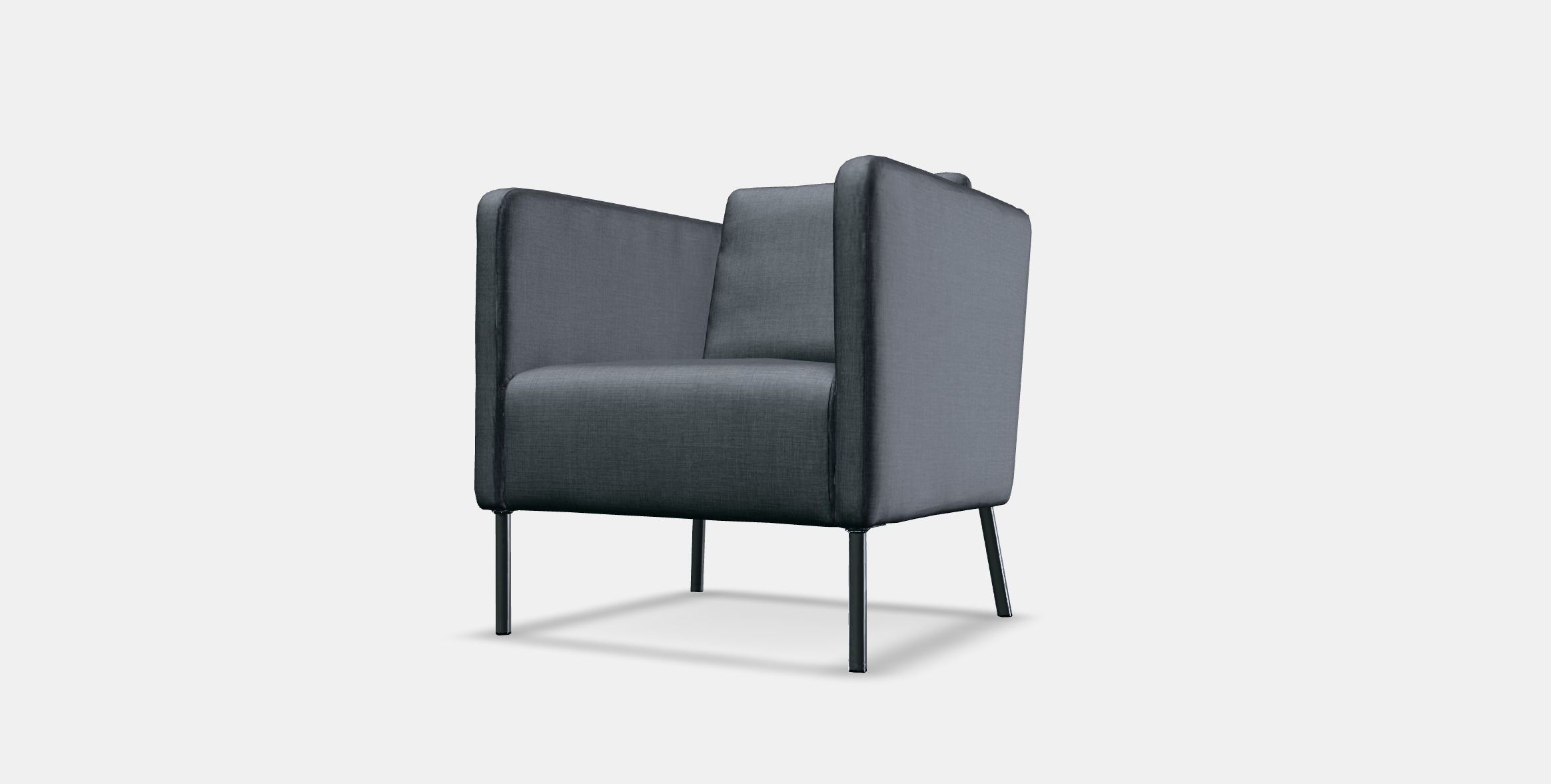 EKERO Armchair 2 Low-poly 3D model_12