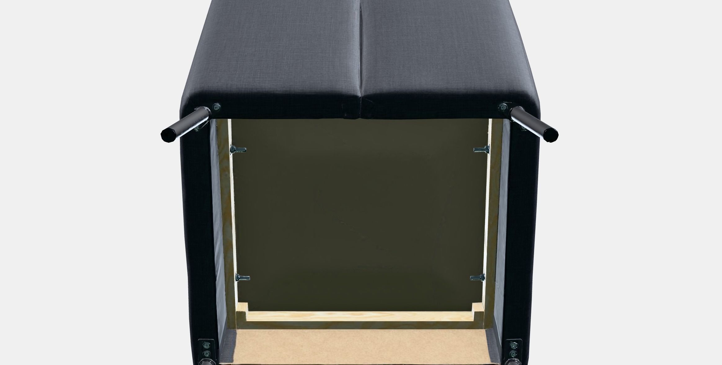 EKERO Armchair 2 Low-poly 3D model_8