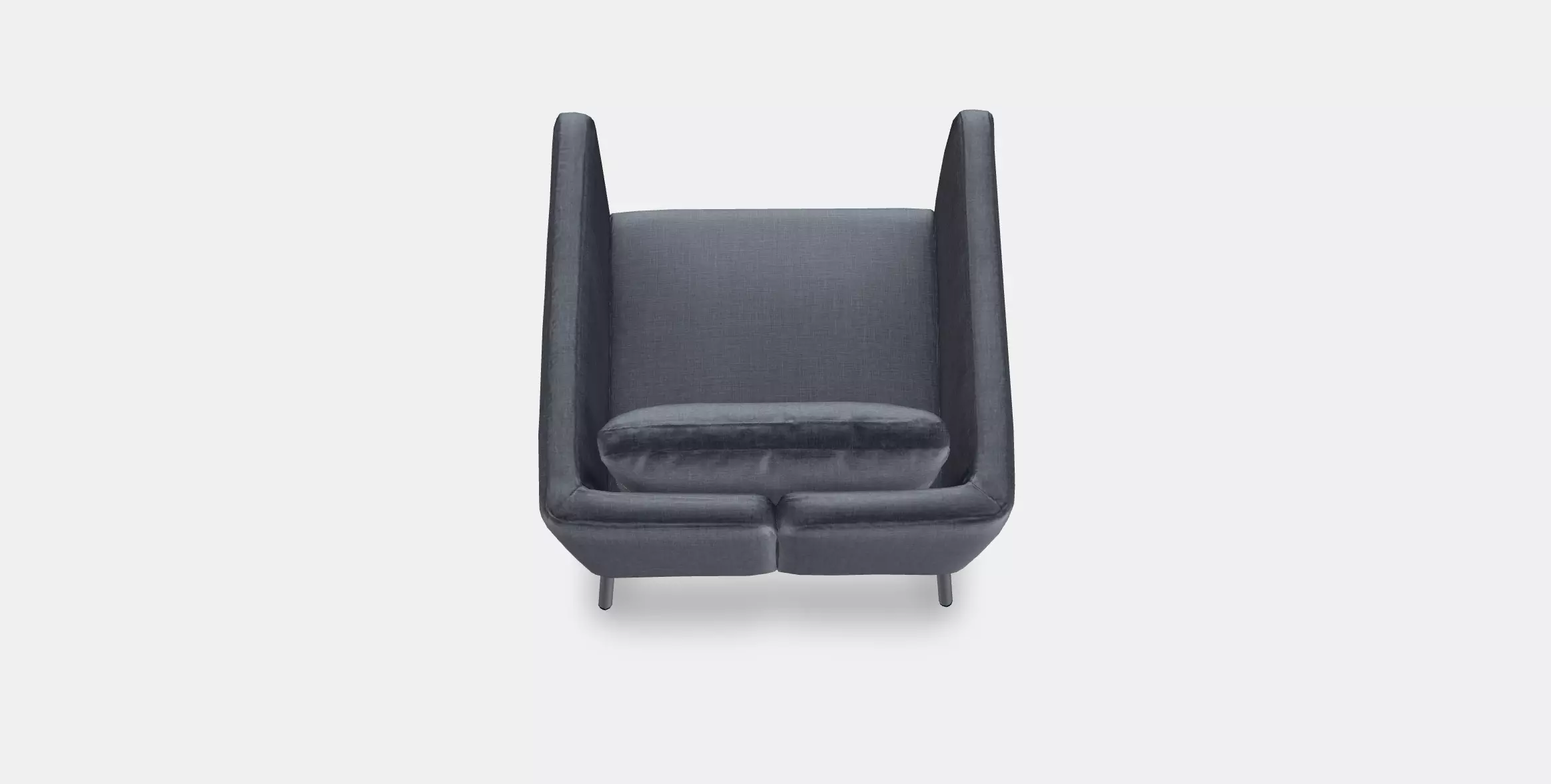 EKERO Armchair 2 Low-poly 3D model_0