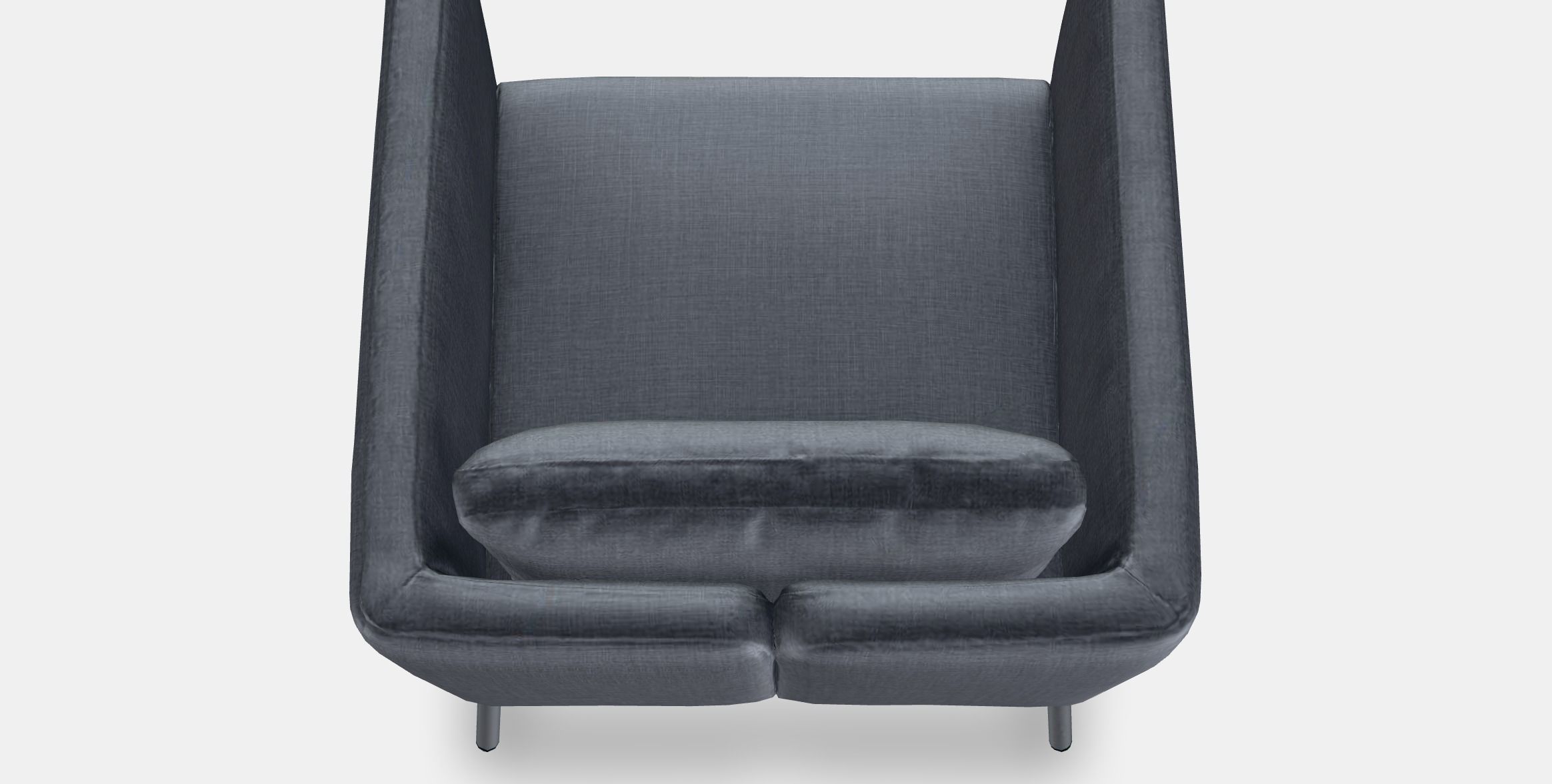 EKERO Armchair 2 Low-poly 3D model_4