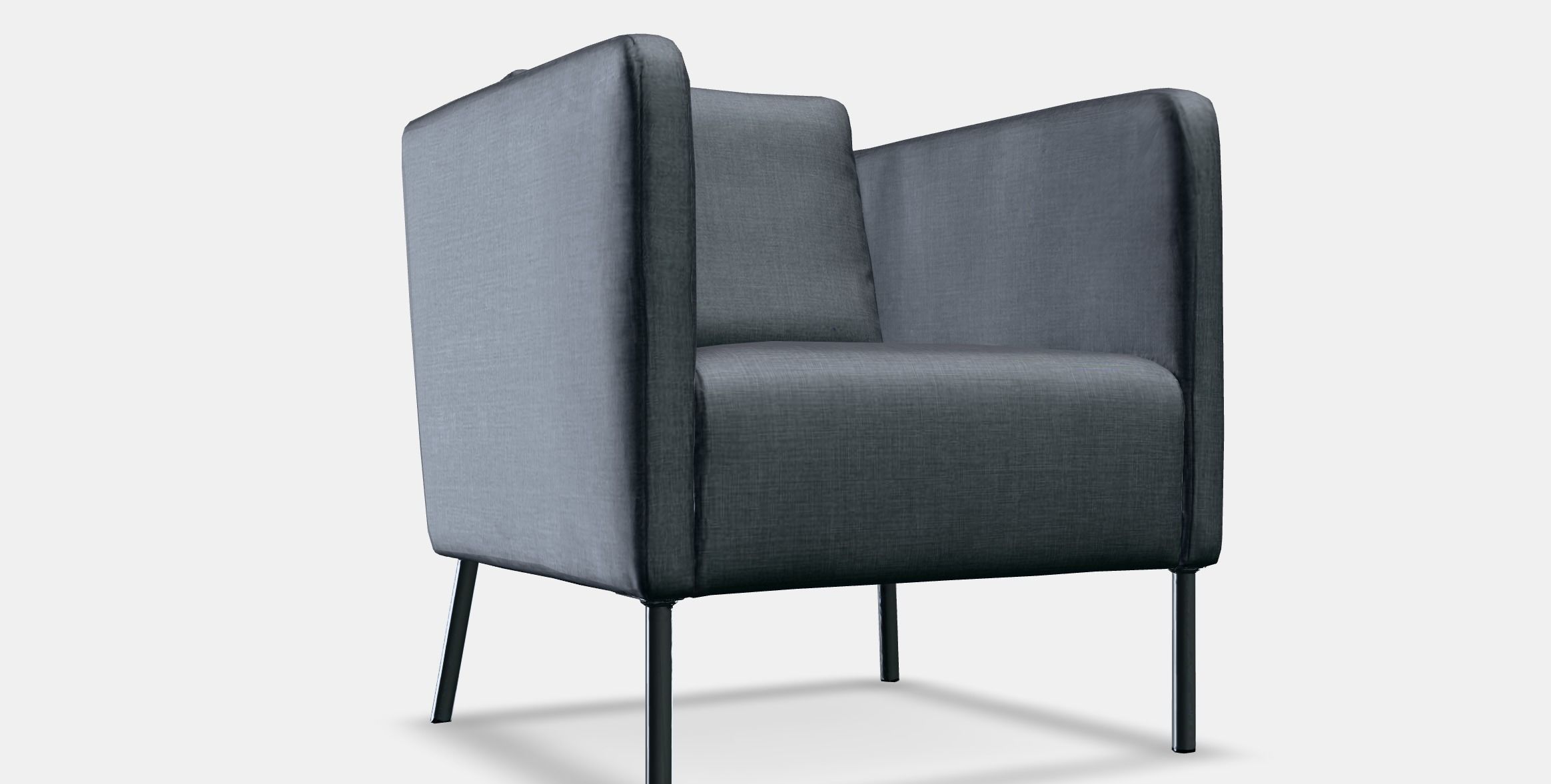 EKERO Armchair 2 Low-poly 3D model_9