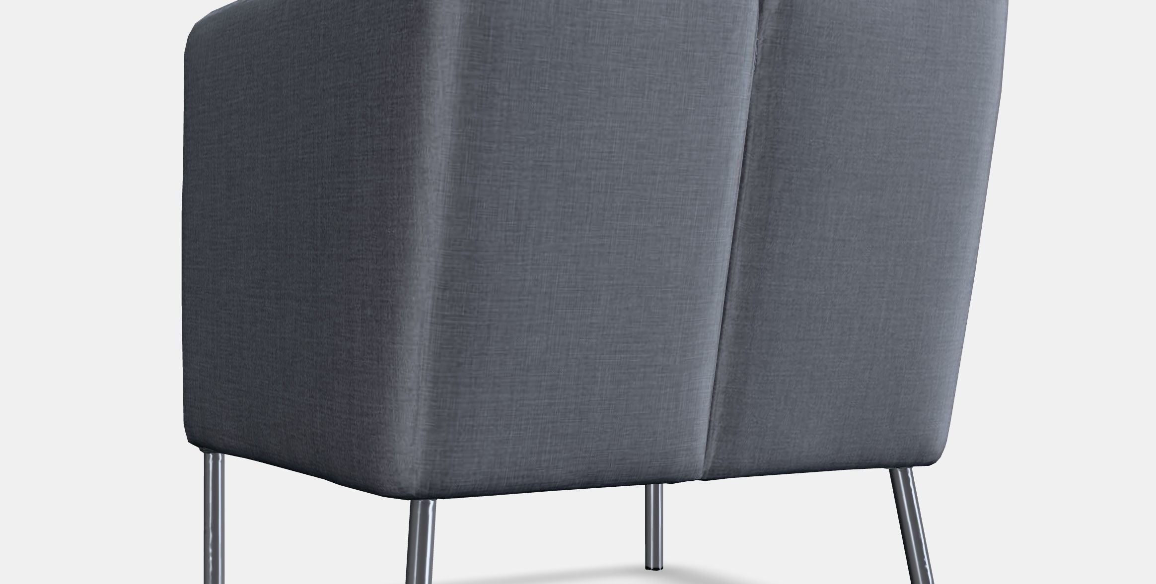 EKERO Armchair 2 Low-poly 3D model_3