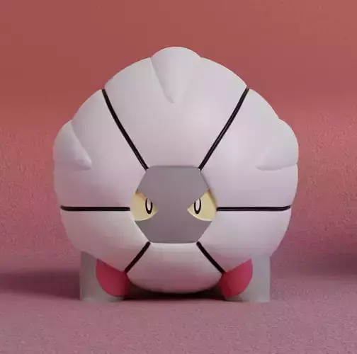 Pokemon - Shelgon 3D print model