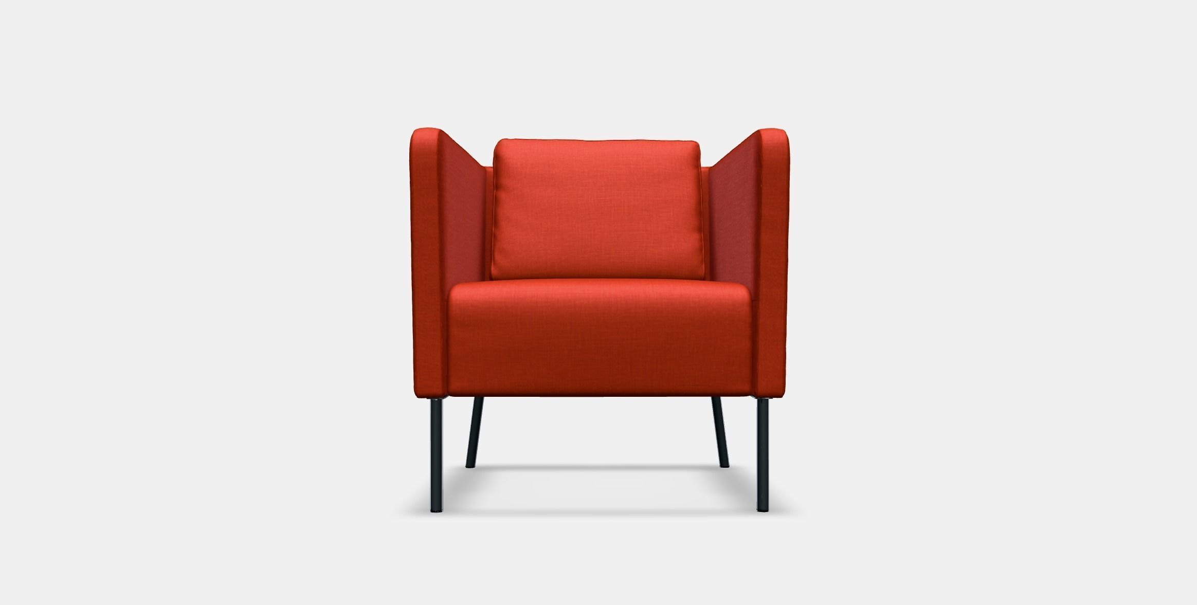 EKERO Armchair 3 Low-poly 3D model_8