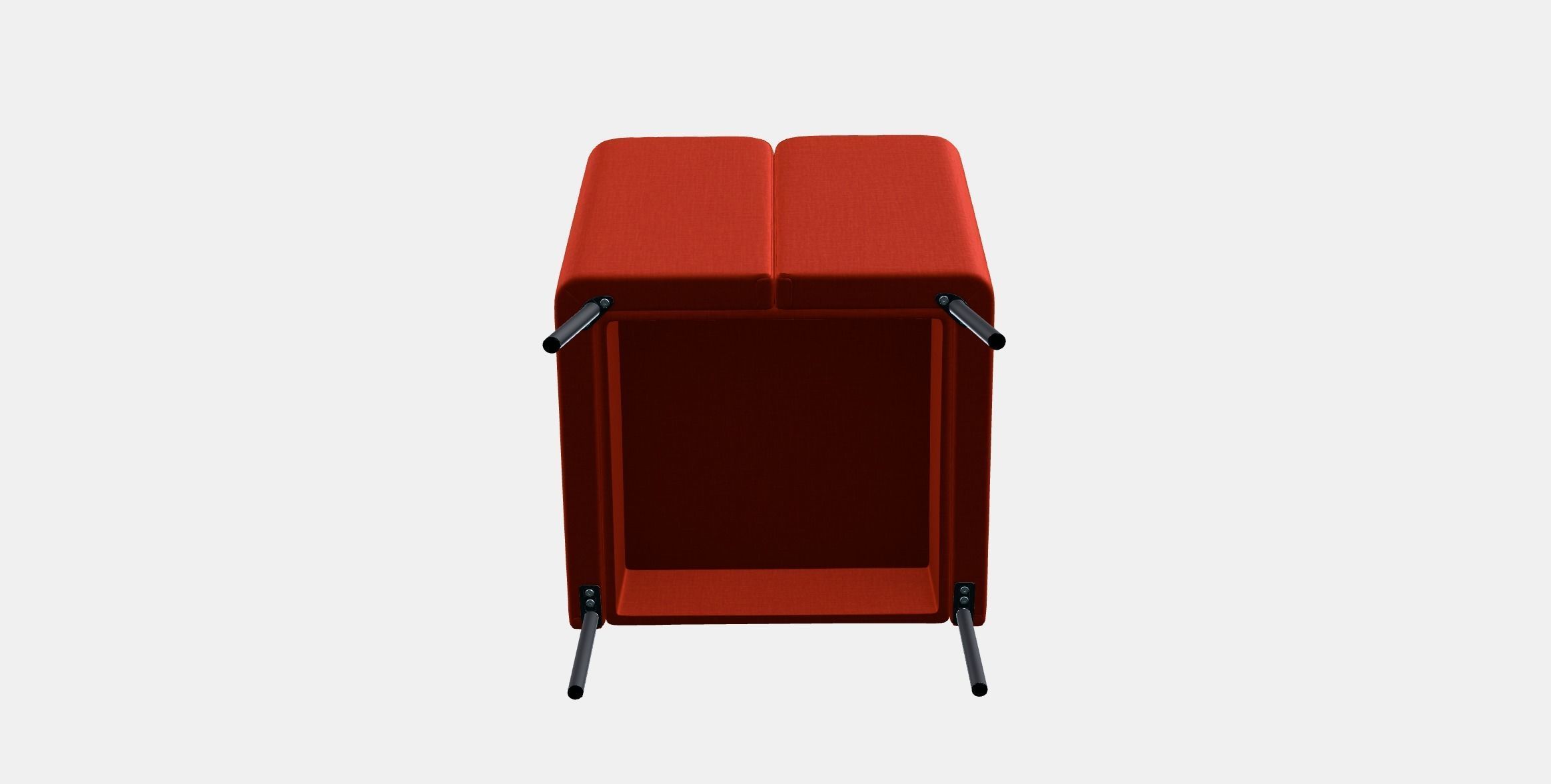 EKERO Armchair 3 Low-poly 3D model_5