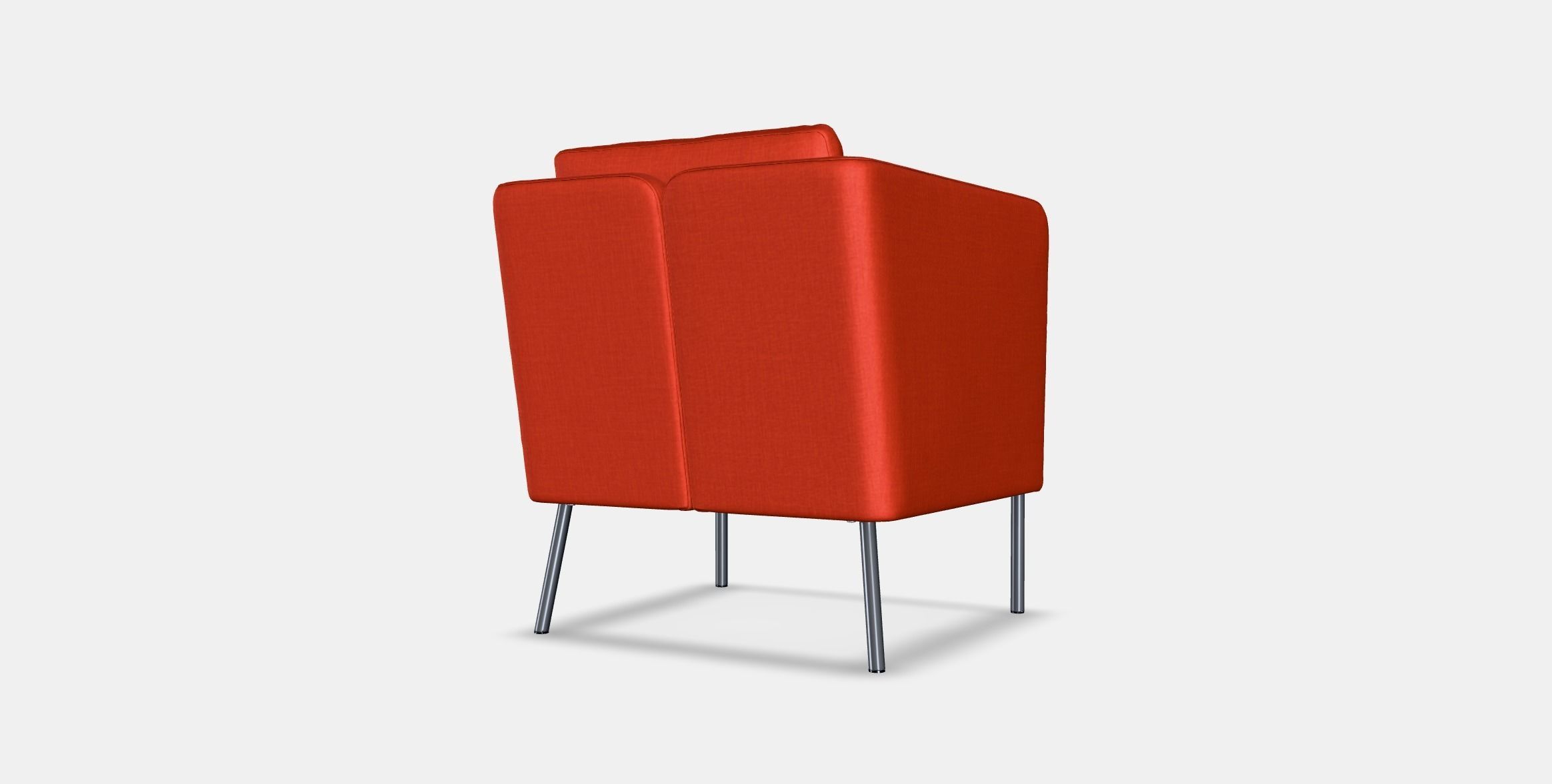 EKERO Armchair 3 Low-poly 3D model_2