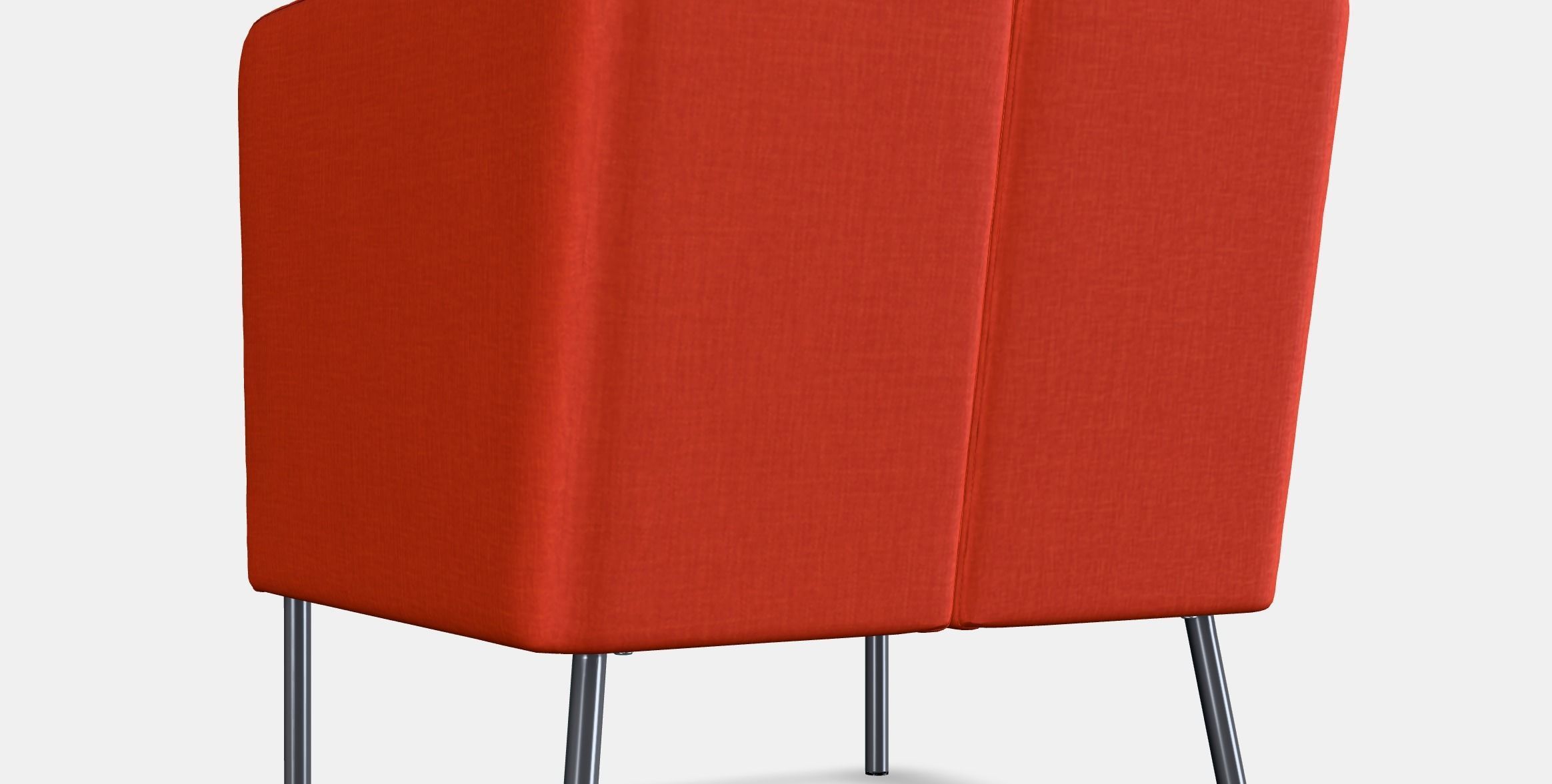 EKERO Armchair 3 Low-poly 3D model_4