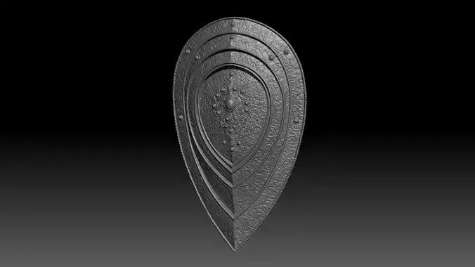 Carian Knights Shield - Elden Ring weapon 3D print model