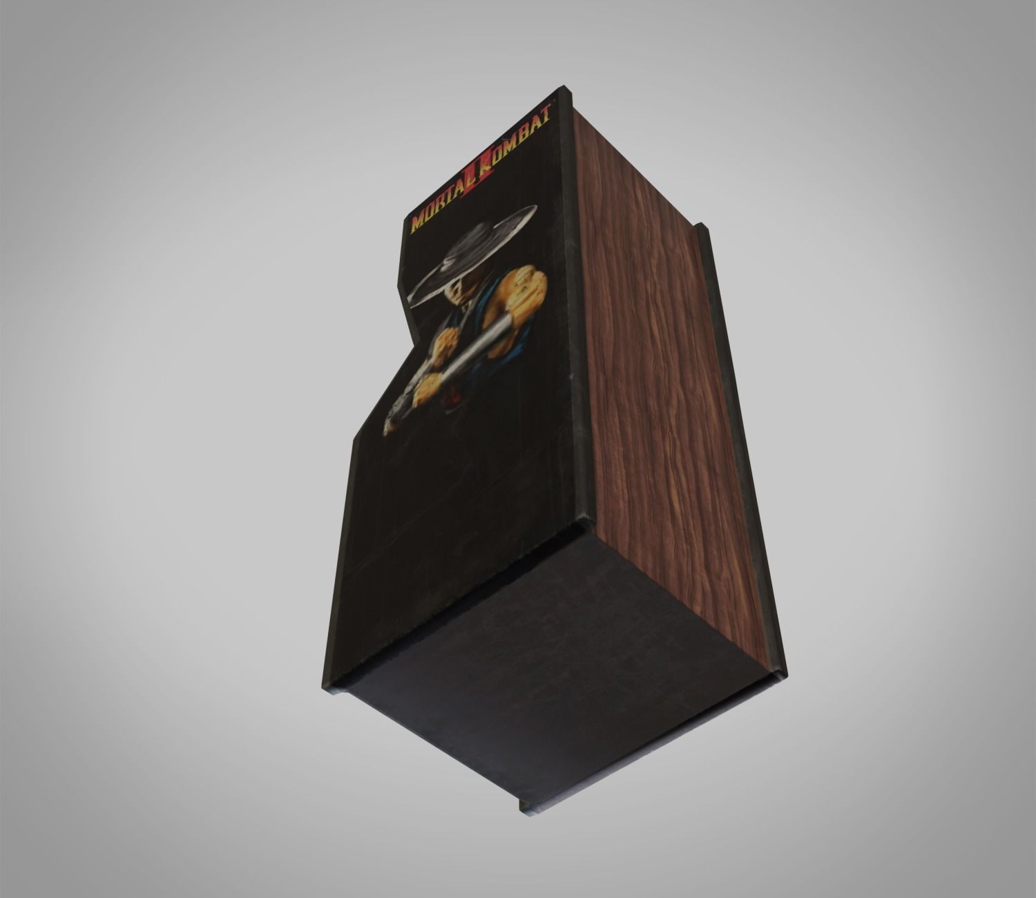 GameConsole Low-poly 3D model_4